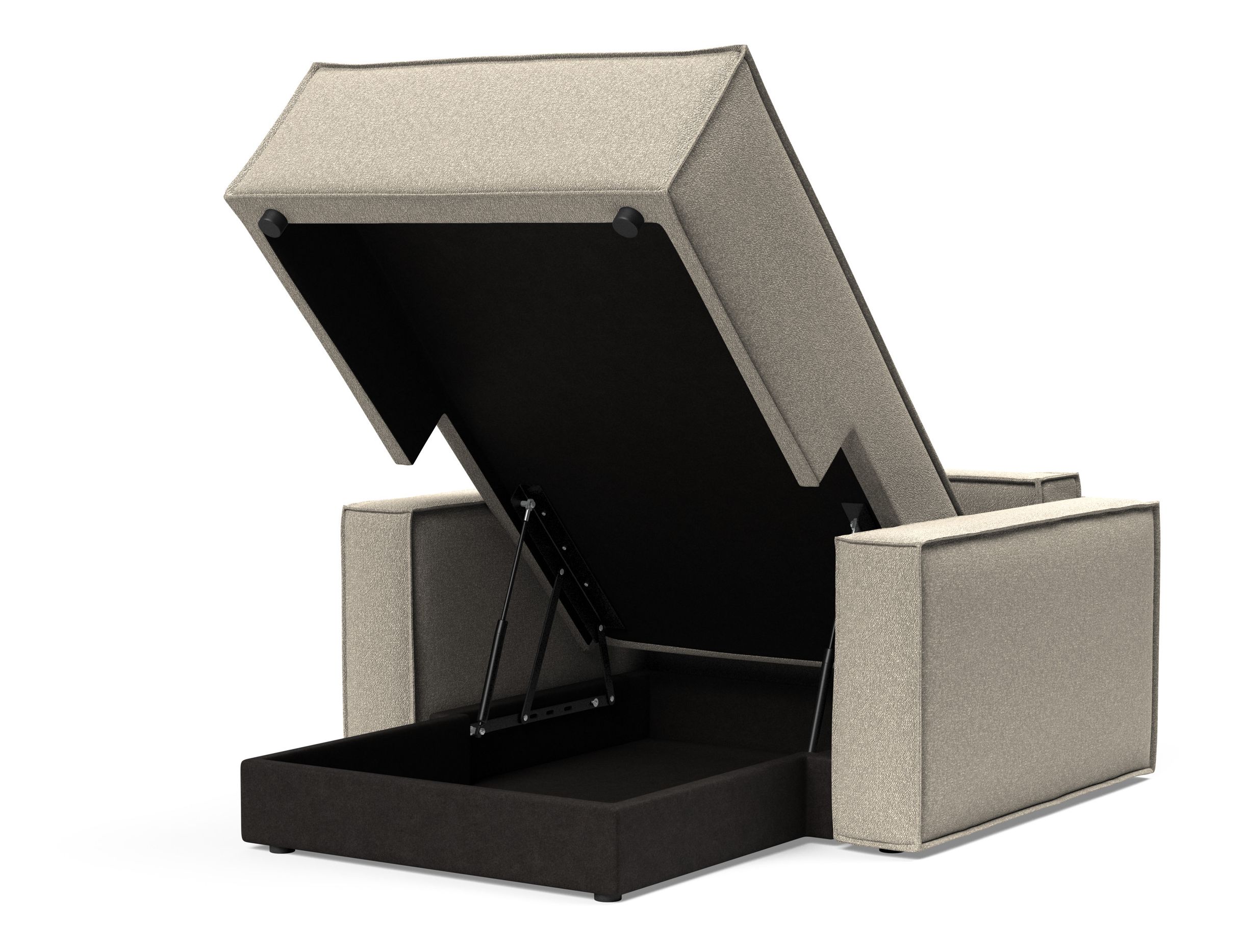 Newilla Storage Lounger Chair w/ Standart Arm Rests
