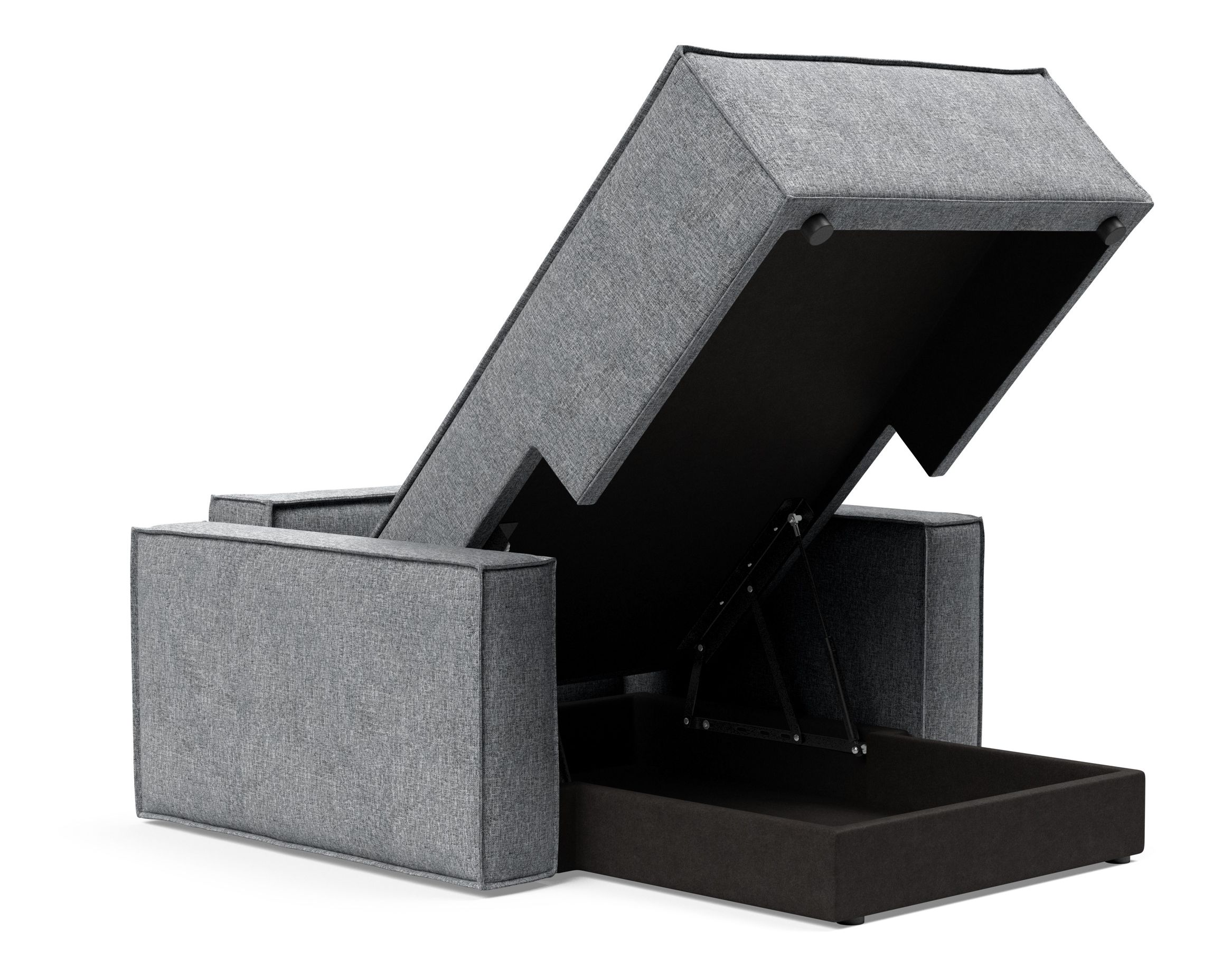 Newilla Storage Lounger Chair w/ Standart Arm Rests