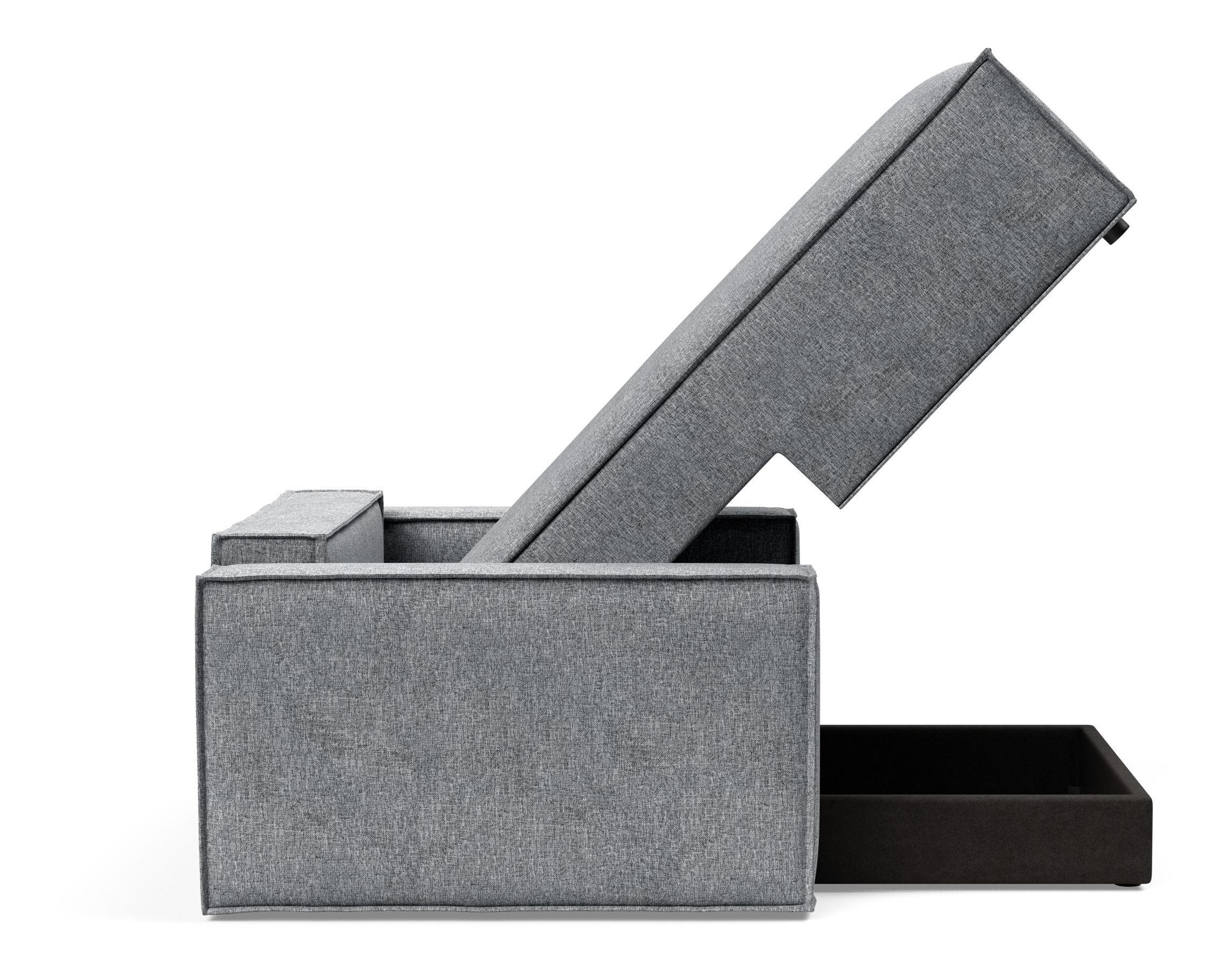 Newilla Storage Lounger Chair w/ Standart Arm Rests