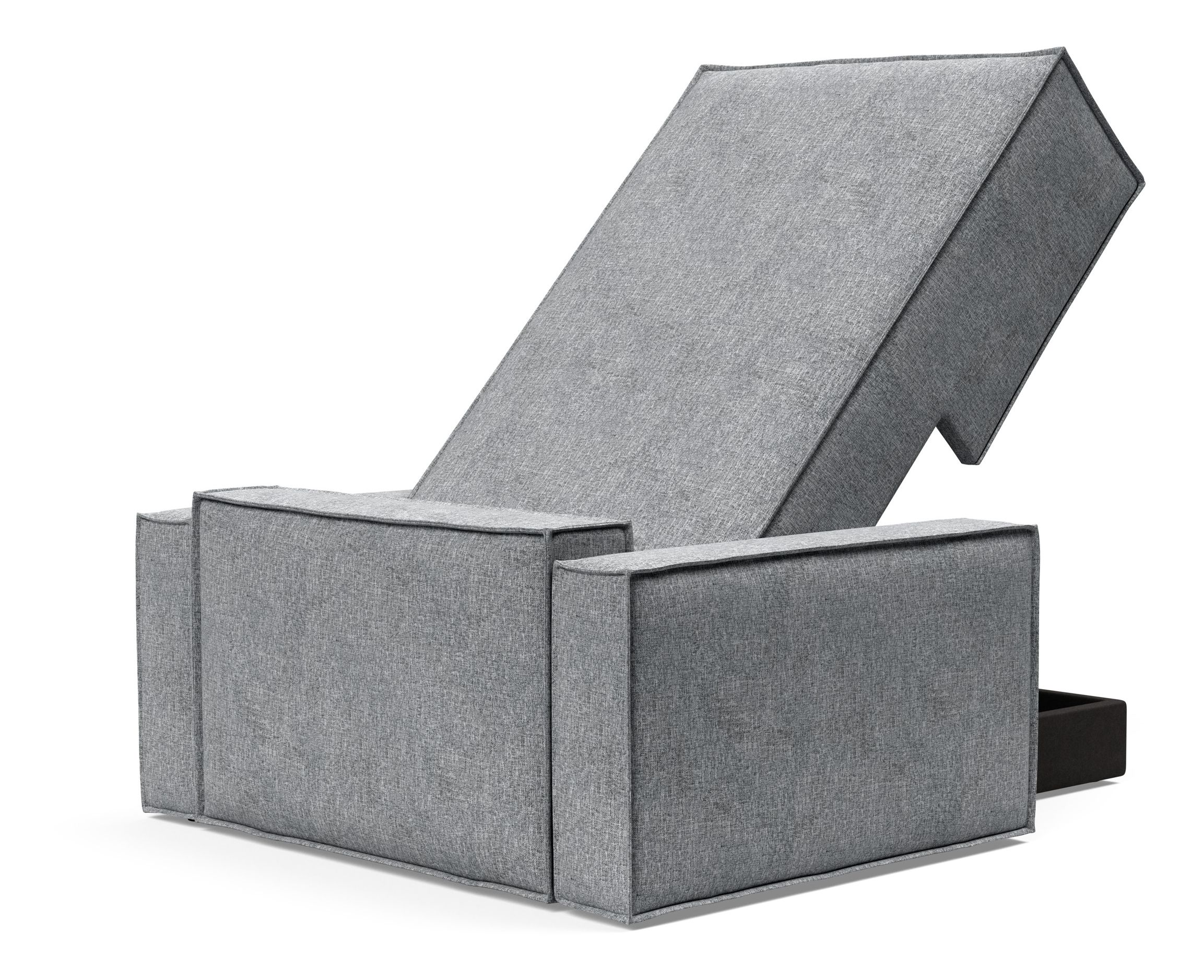 Newilla Storage Lounger Chair w/ Standart Arm Rests