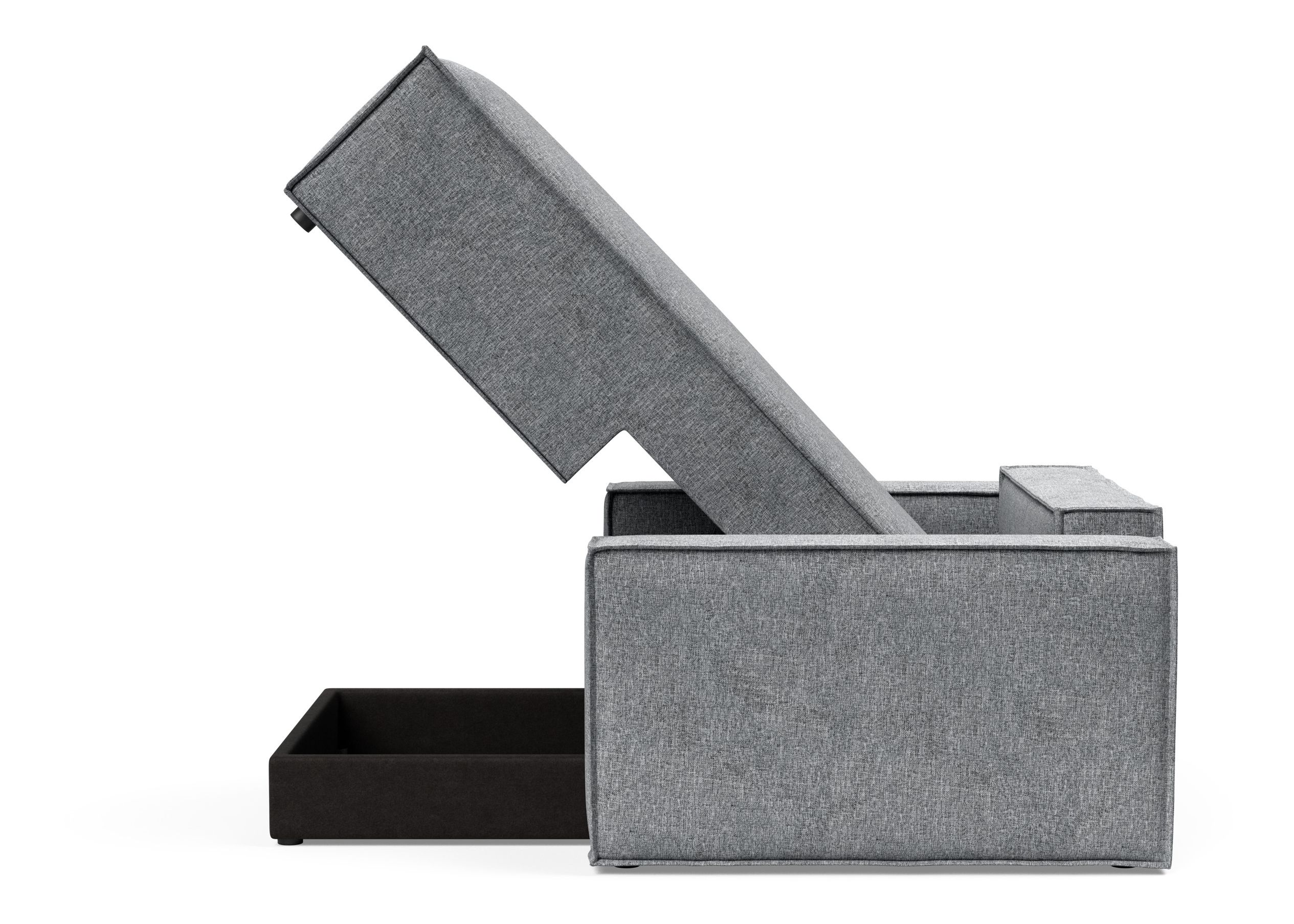 Newilla Storage Lounger Chair w/ Standart Arm Rests