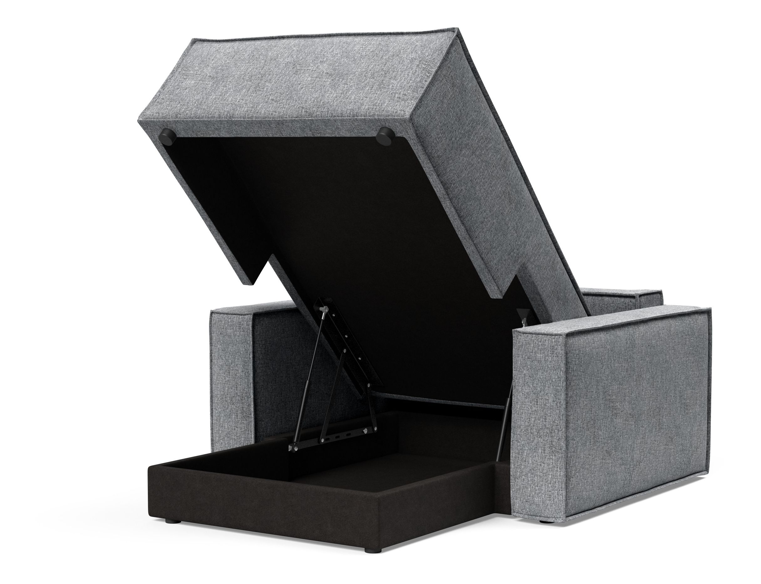 Newilla Storage Lounger Chair w/ Standart Arm Rests