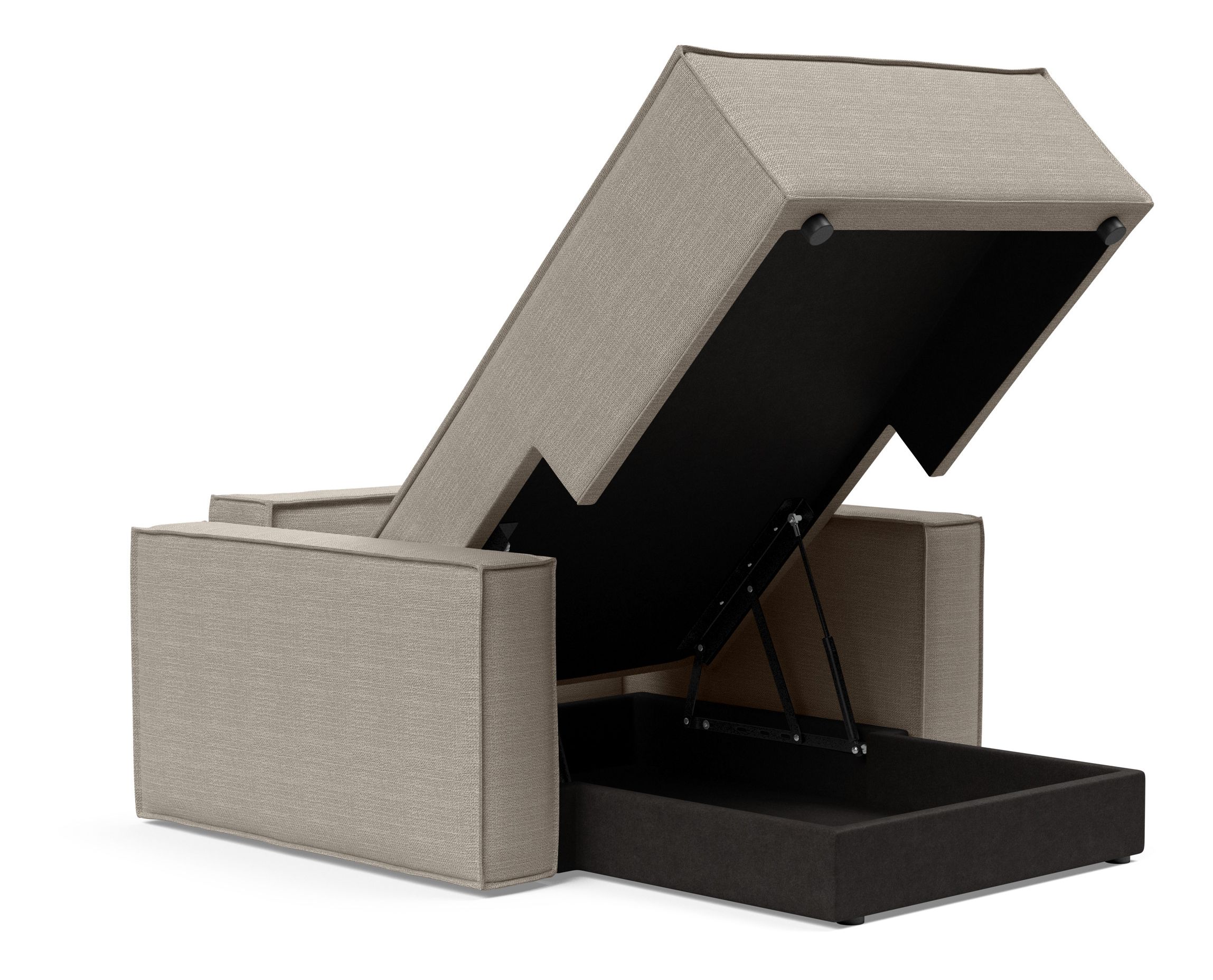 Newilla Storage Lounger Chair w/ Standart Arm Rests