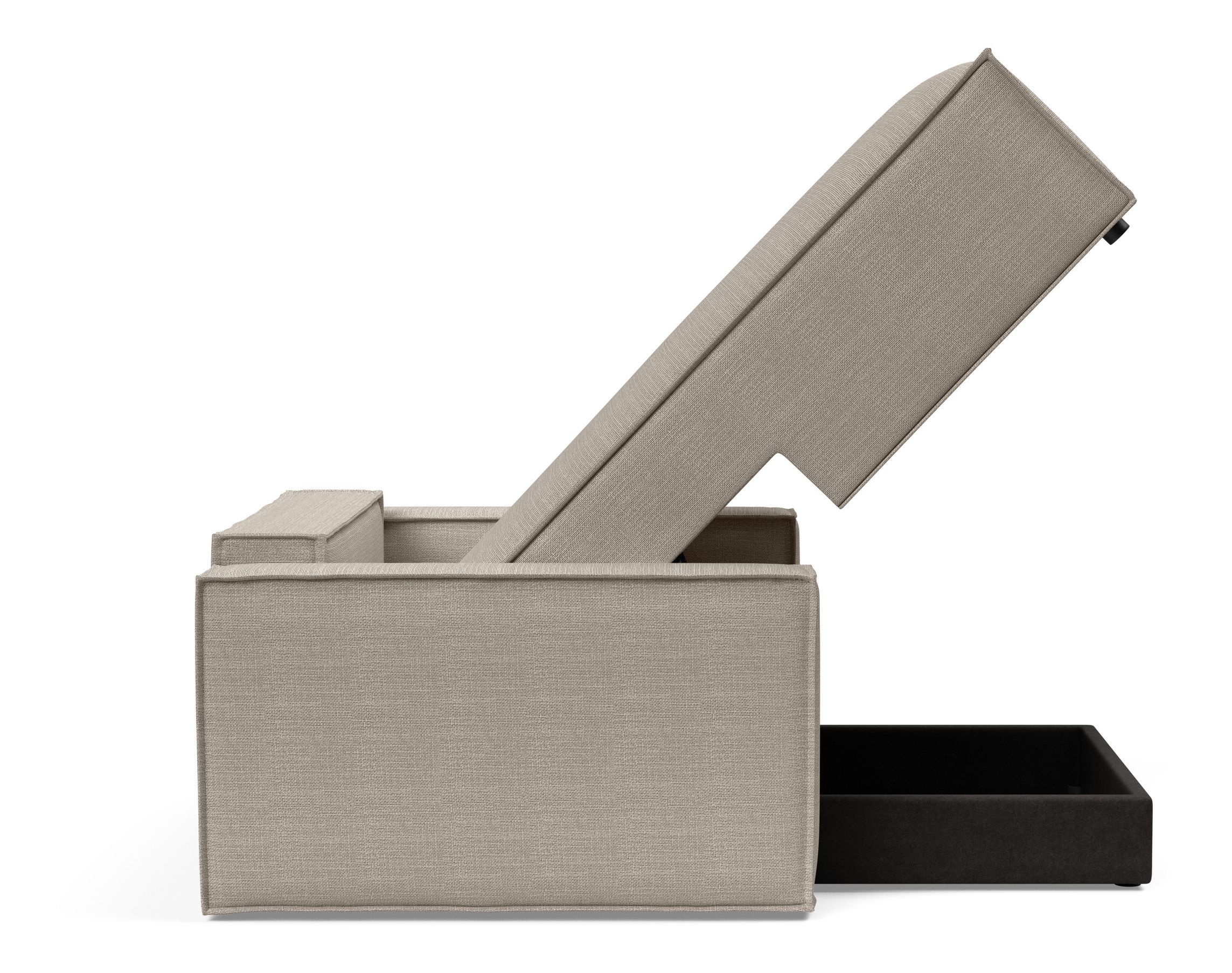 Newilla Storage Lounger Chair w/ Standart Arm Rests