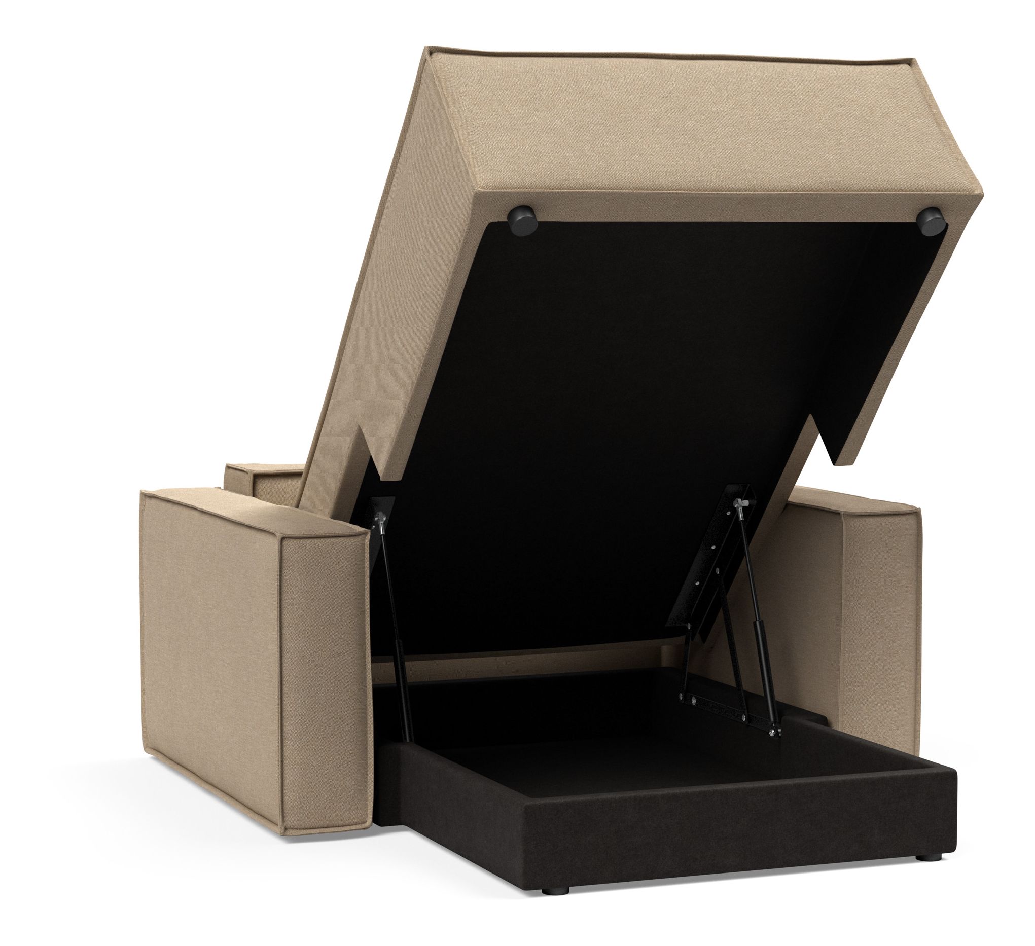 Newilla Storage Lounger Chair w/ Standart Arm Rests