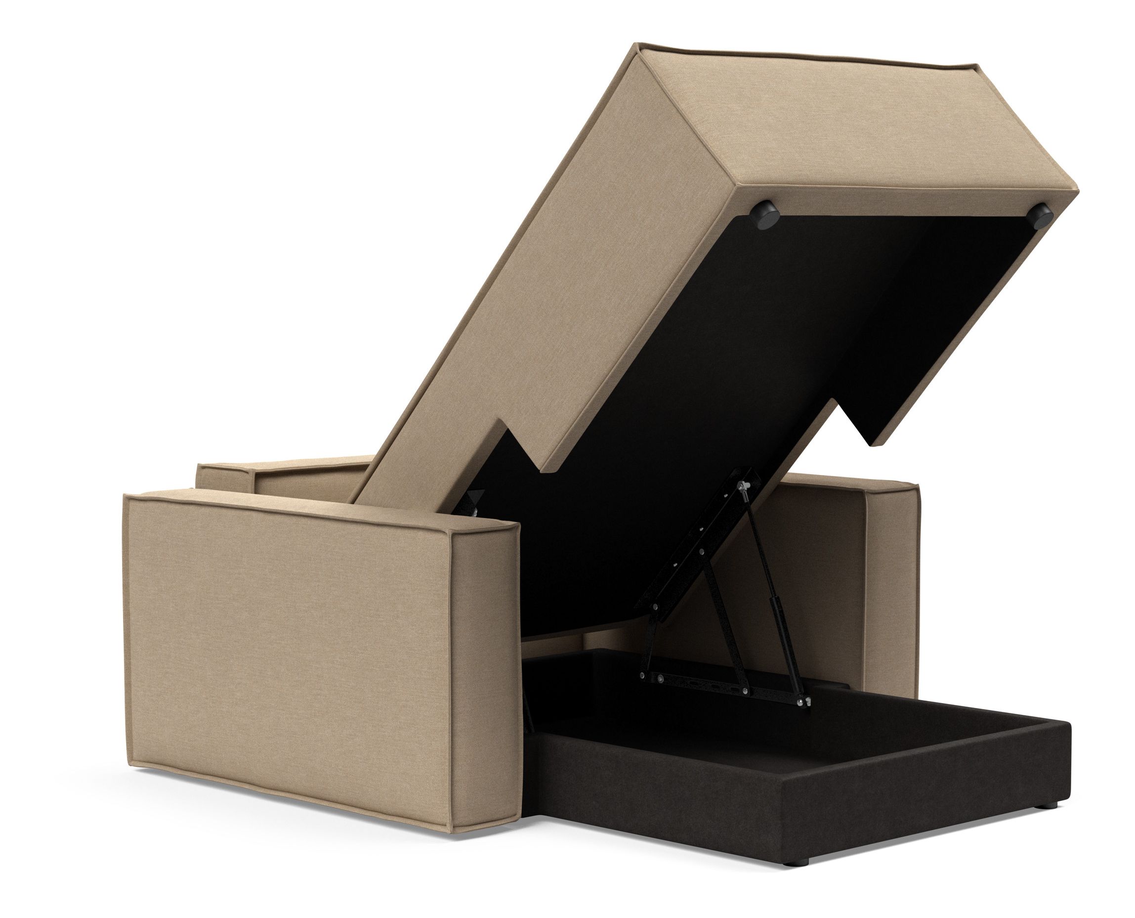 Newilla Storage Lounger Chair w/ Standart Arm Rests