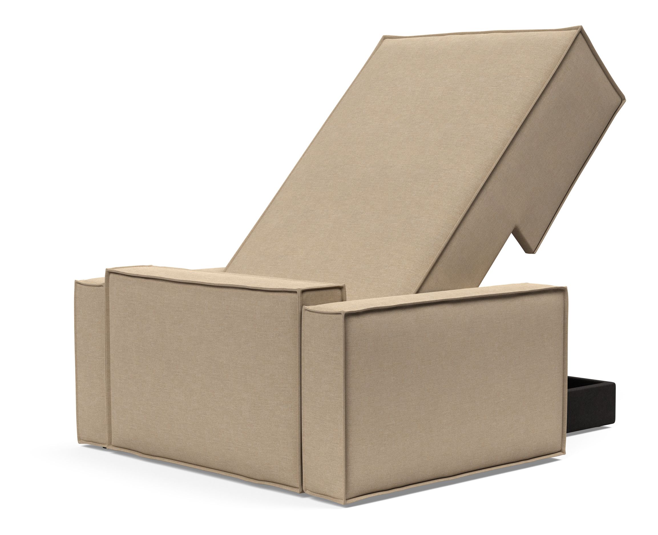 Newilla Storage Lounger Chair w/ Standart Arm Rests