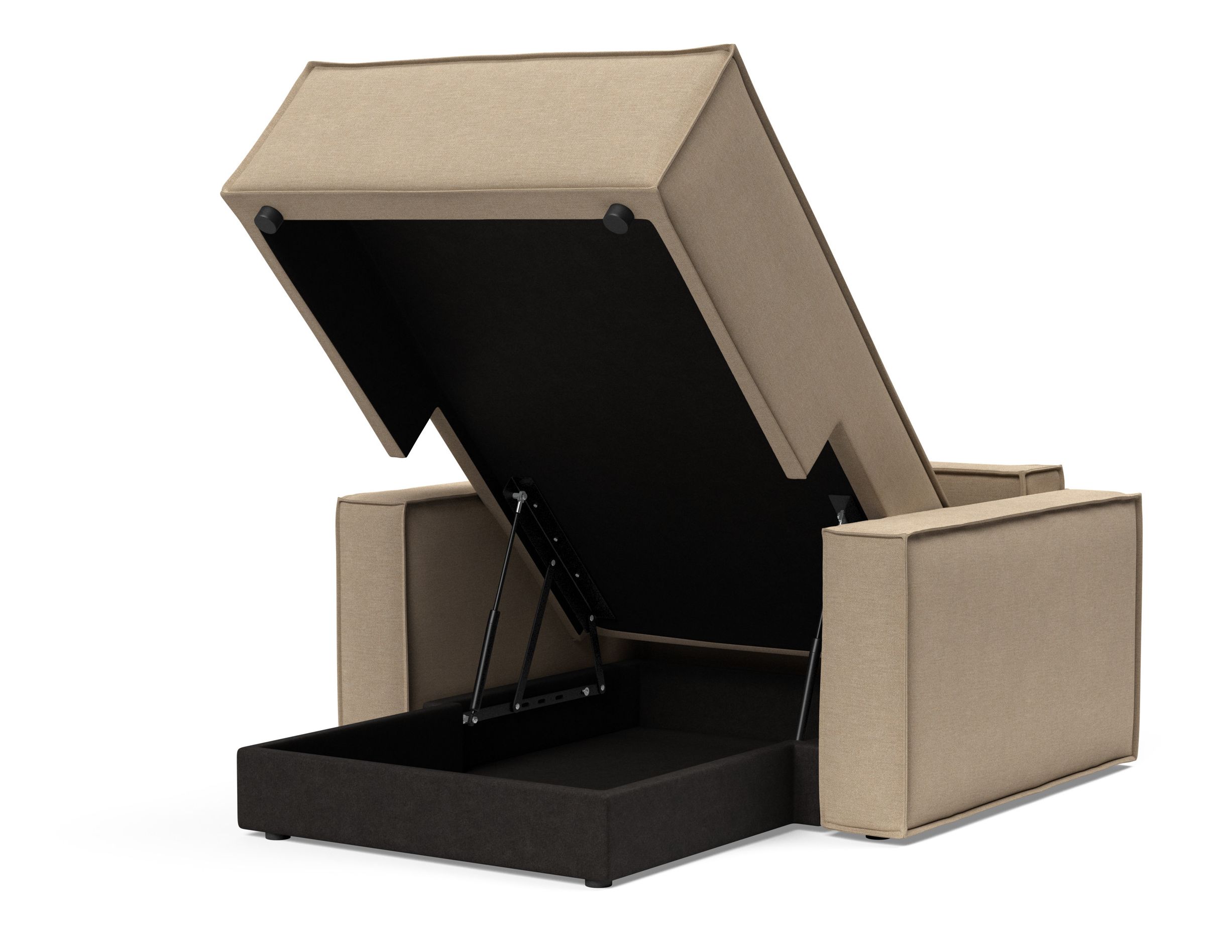 Newilla Storage Lounger Chair w/ Standart Arm Rests
