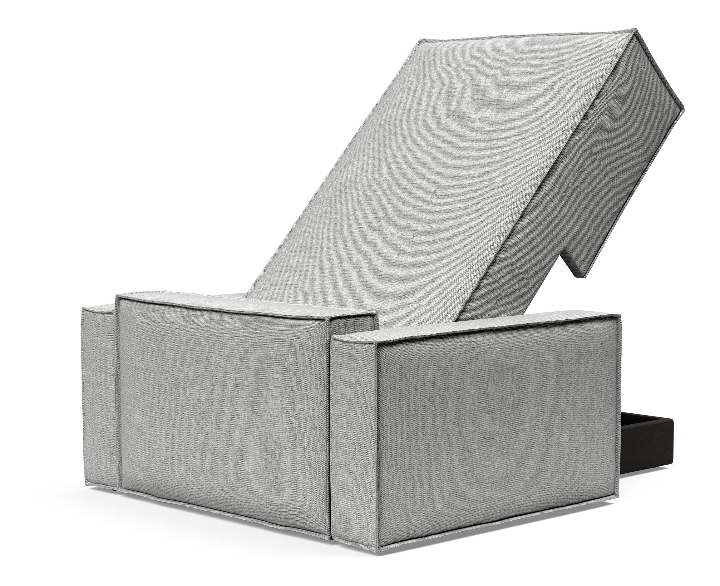 Newilla Storage Lounger Chair w/ Standart Arm Rests