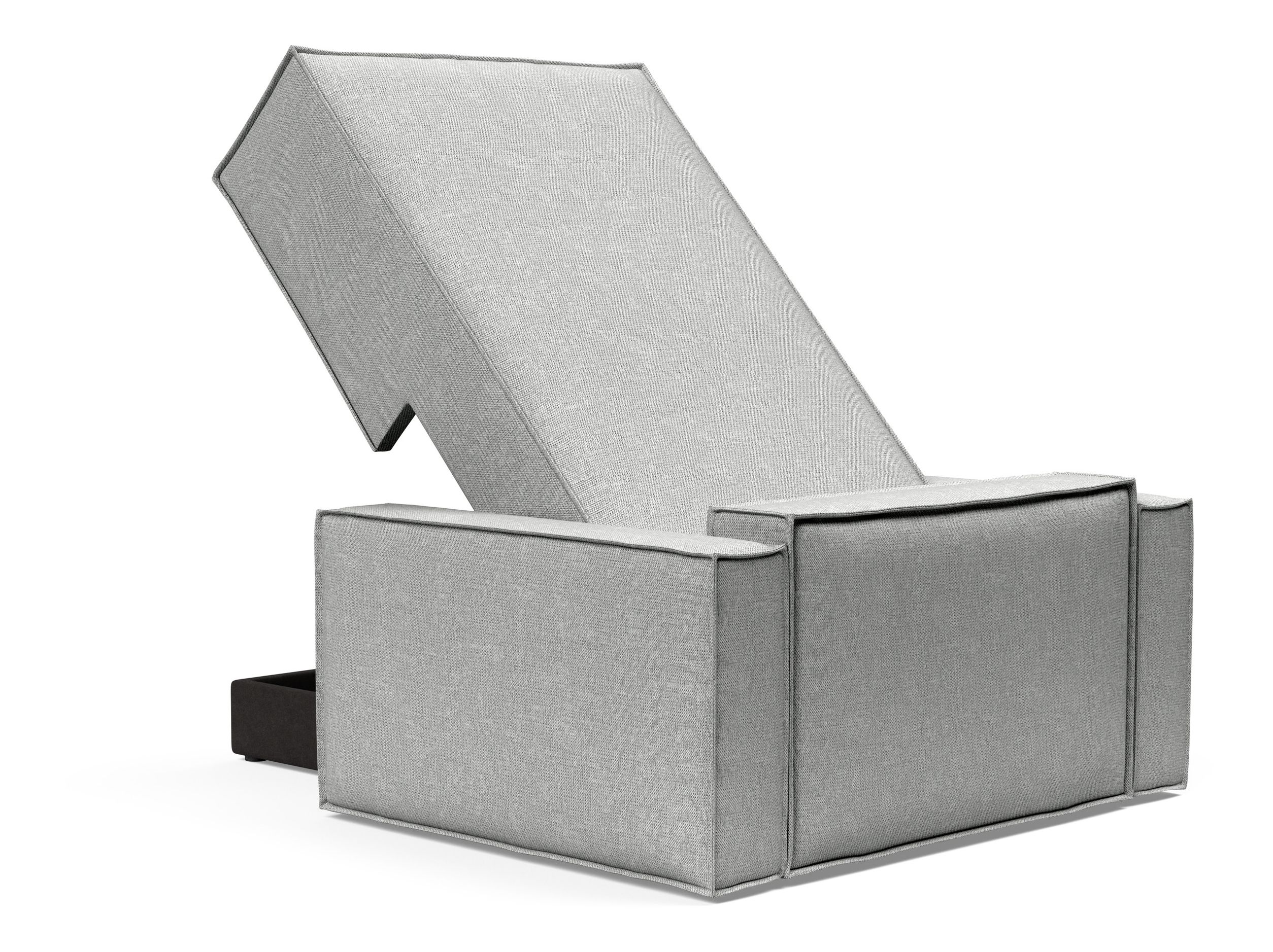 Newilla Storage Lounger Chair w/ Standart Arm Rests