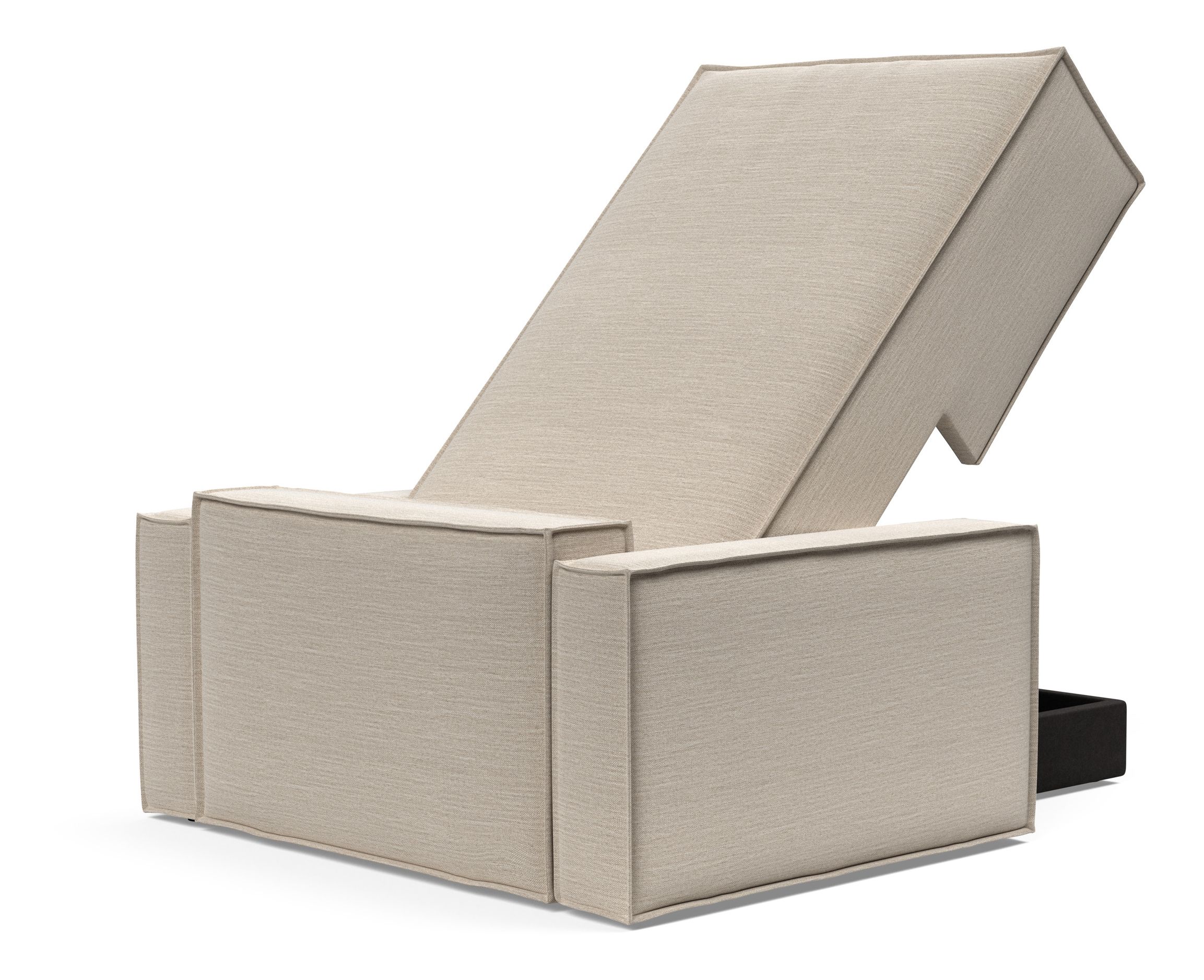 Newilla Storage Lounger Chair w/ Standart Arm Rests
