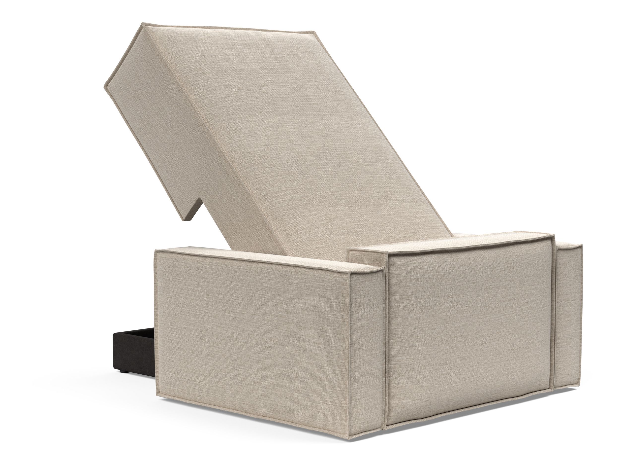 Newilla Storage Lounger Chair w/ Standart Arm Rests