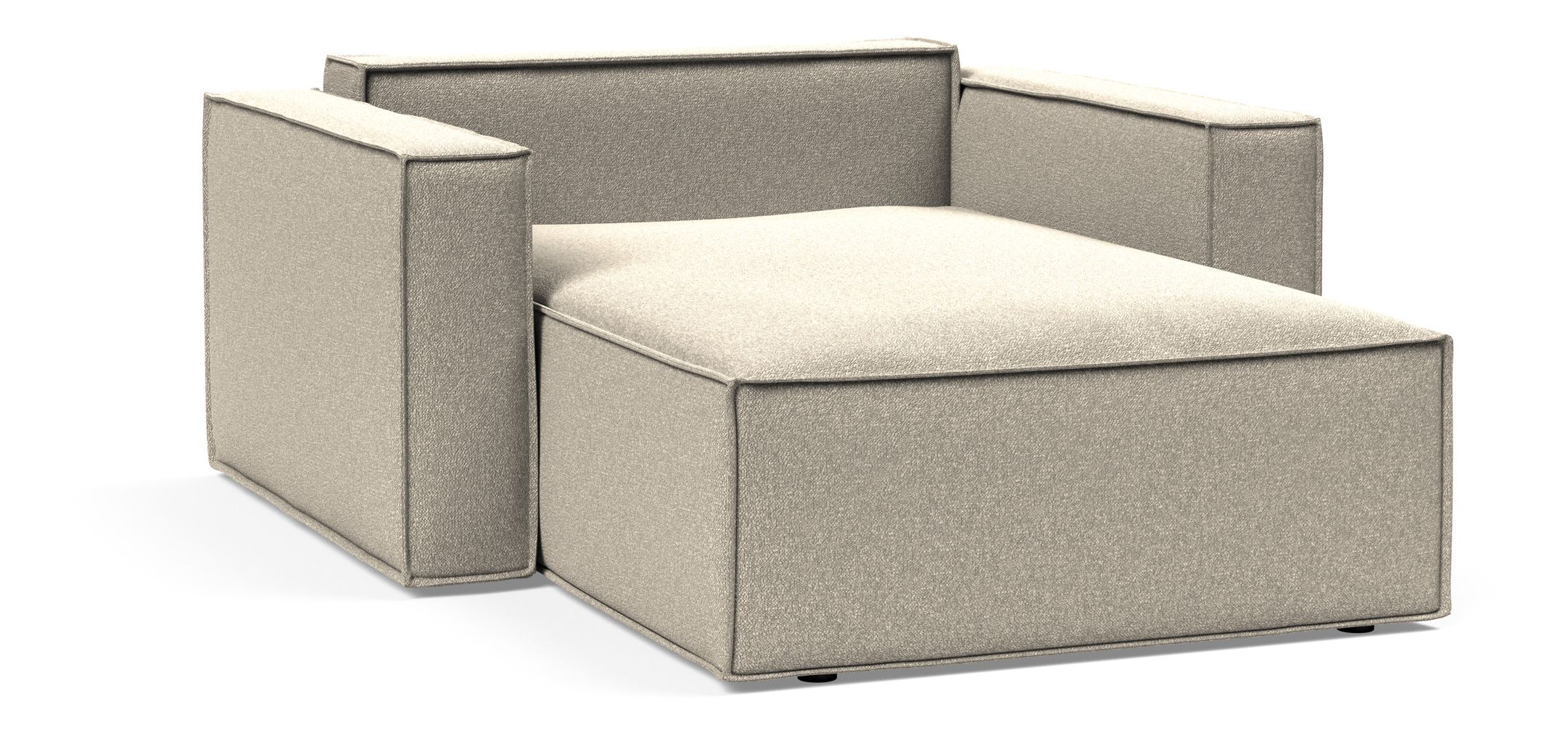 Newilla Storage Lounger Chair w/ Standart Arm Rests
