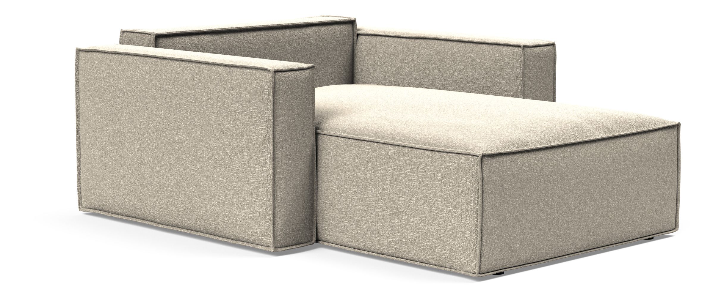 Newilla Storage Lounger Chair w/ Standart Arm Rests