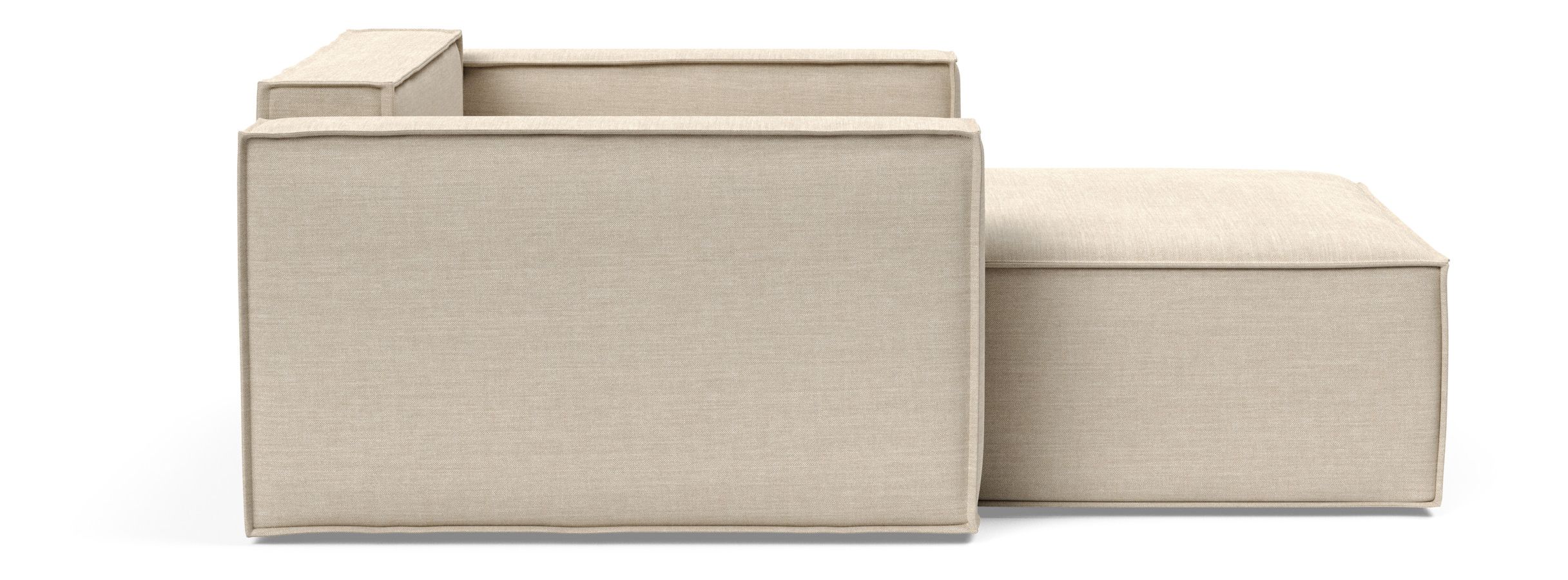 Newilla Storage Lounger Chair w/ Standart Arm Rests