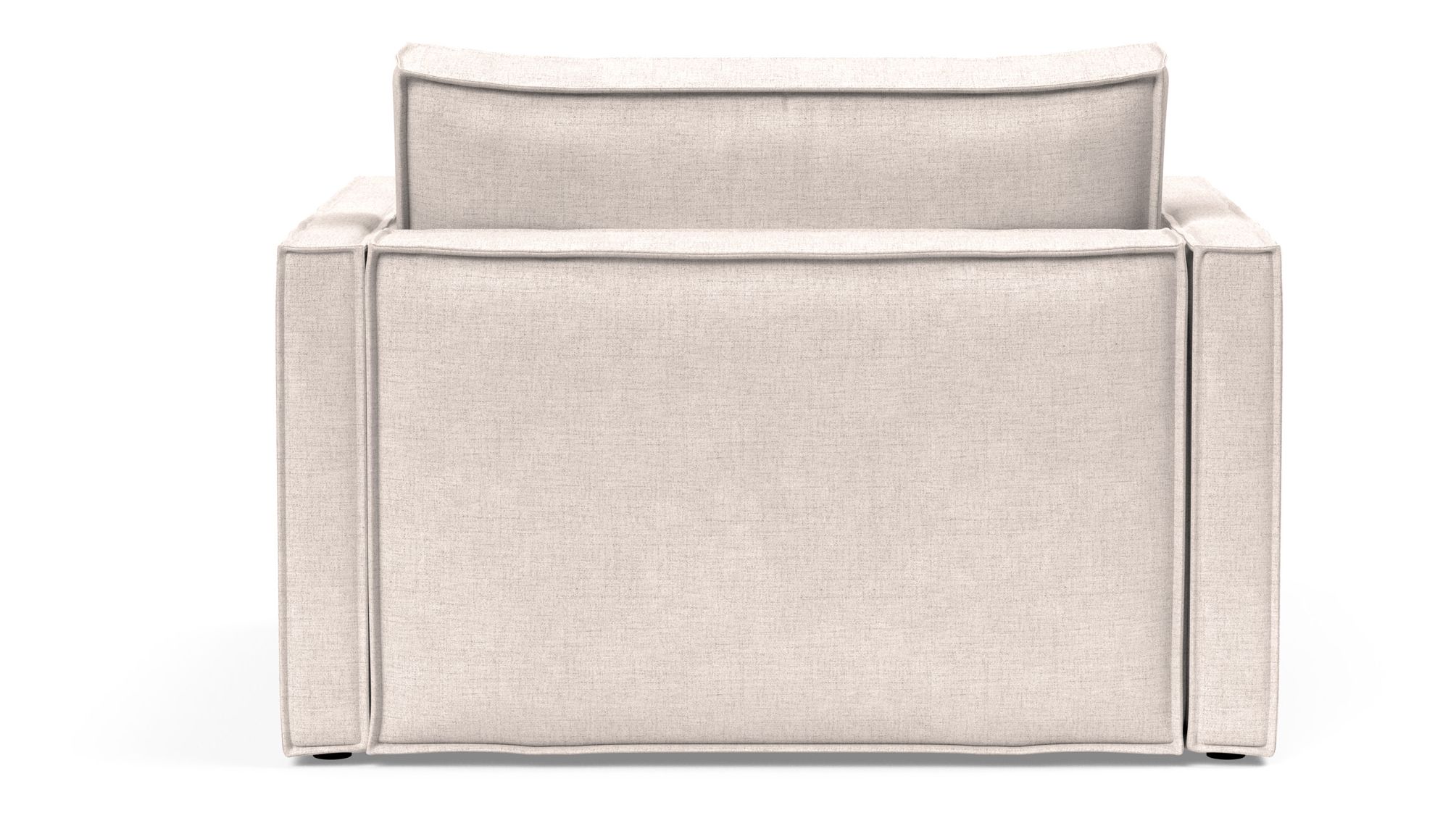 Newilla Storage Lounger Chair w/ Slim Arm Rests