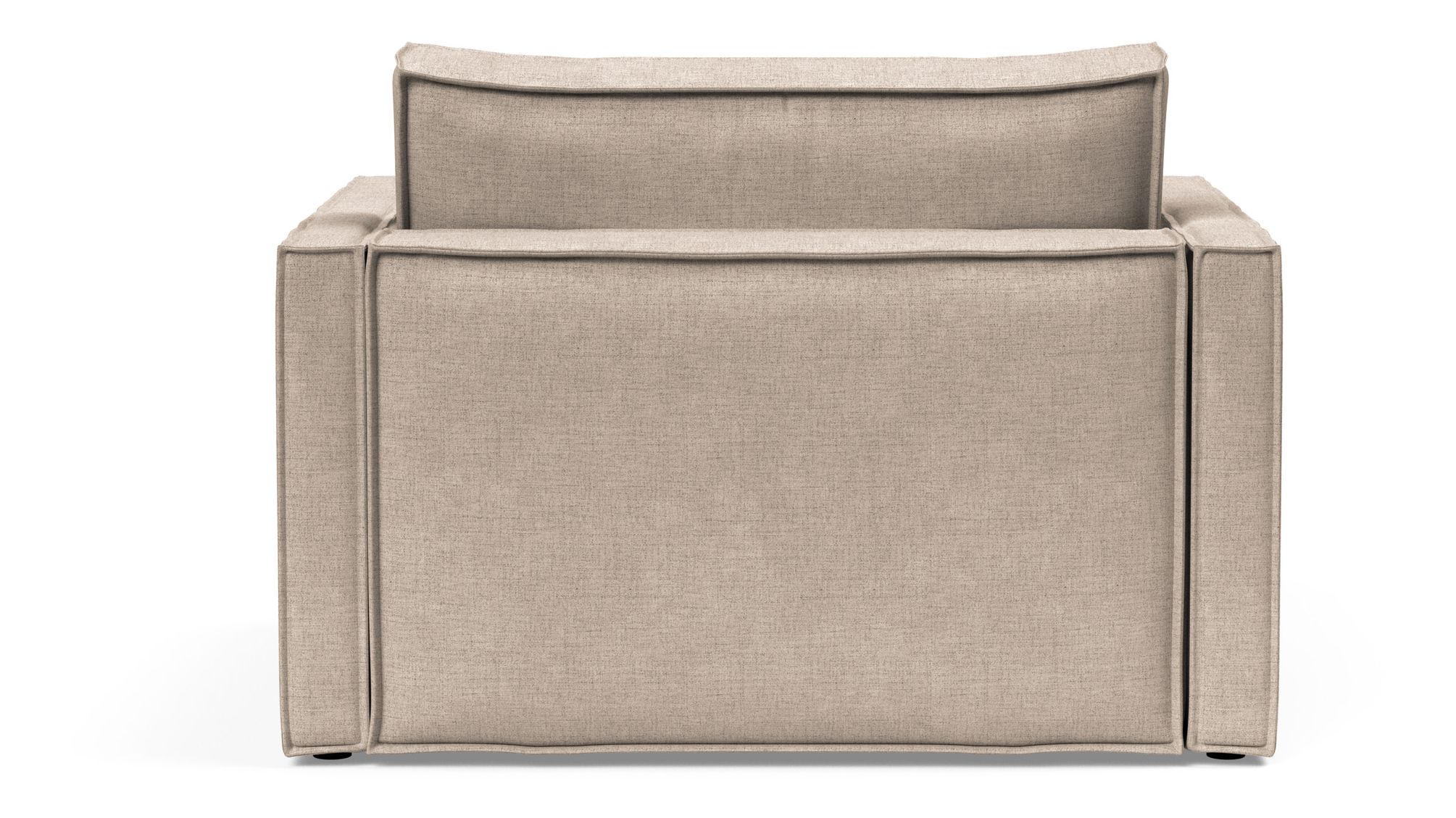 Newilla Storage Lounger Chair w/ Slim Arm Rests