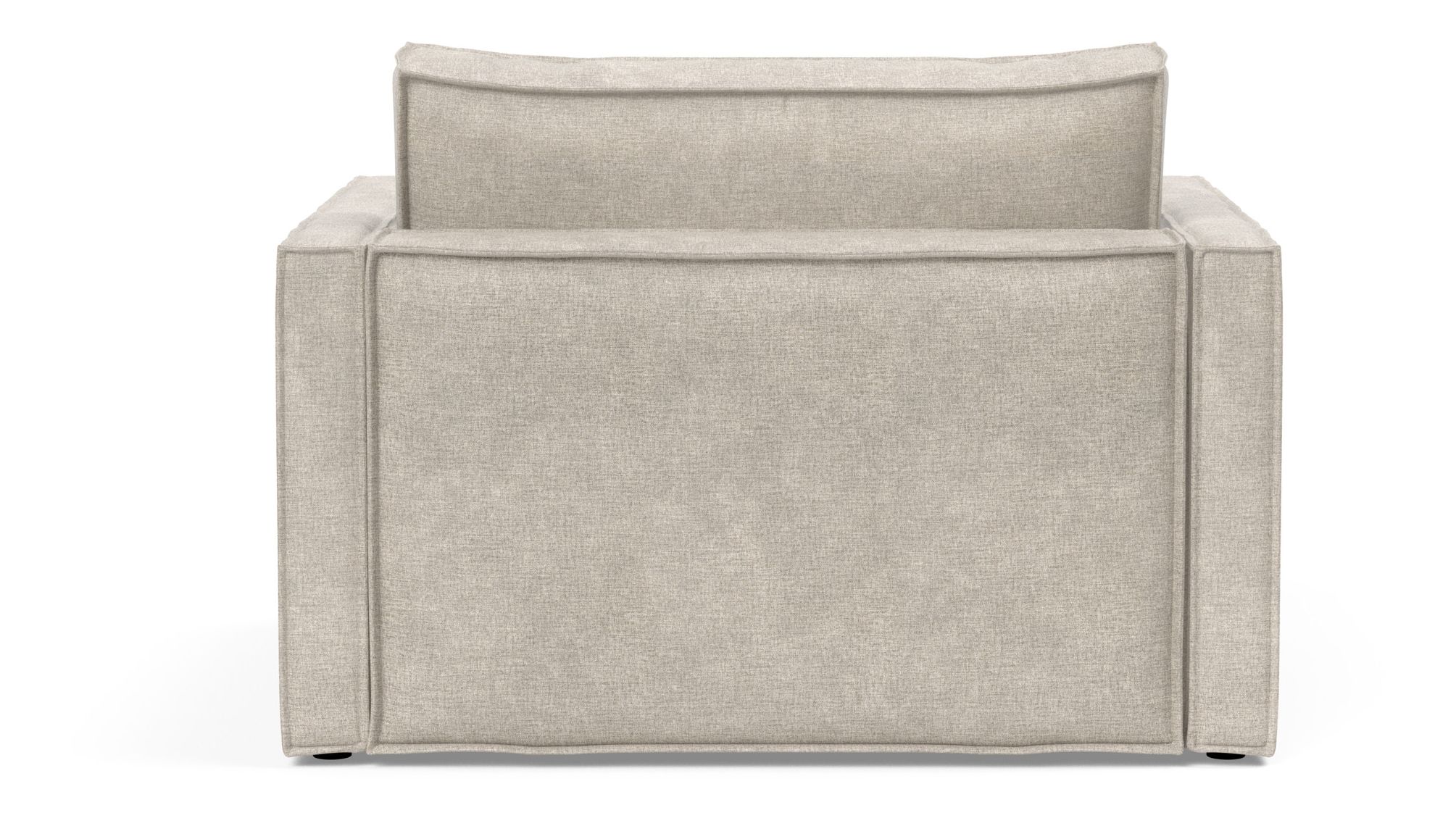 Newilla Storage Lounger Chair w/ Slim Arm Rests