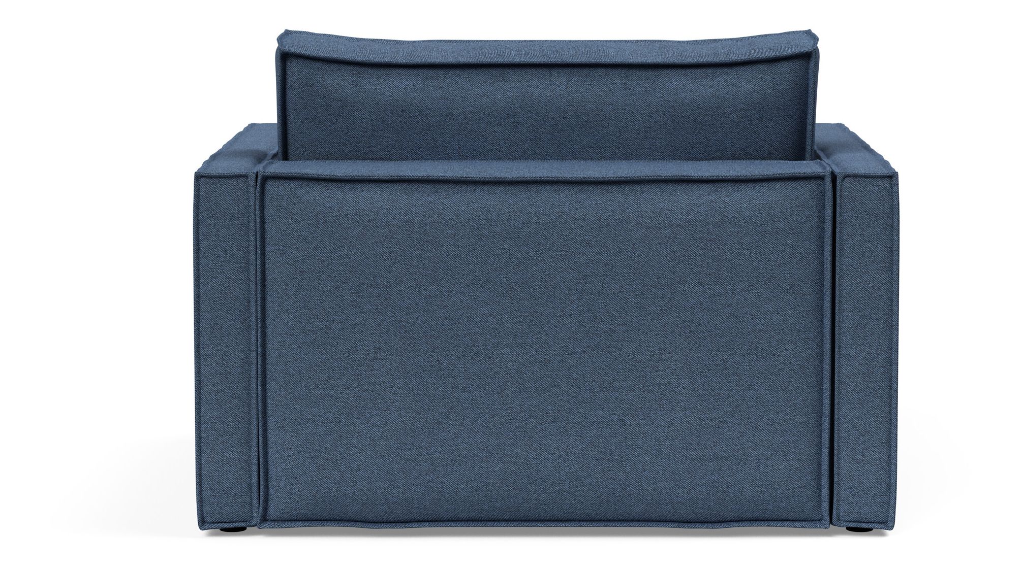 Newilla Storage Lounger Chair w/ Slim Arm Rests