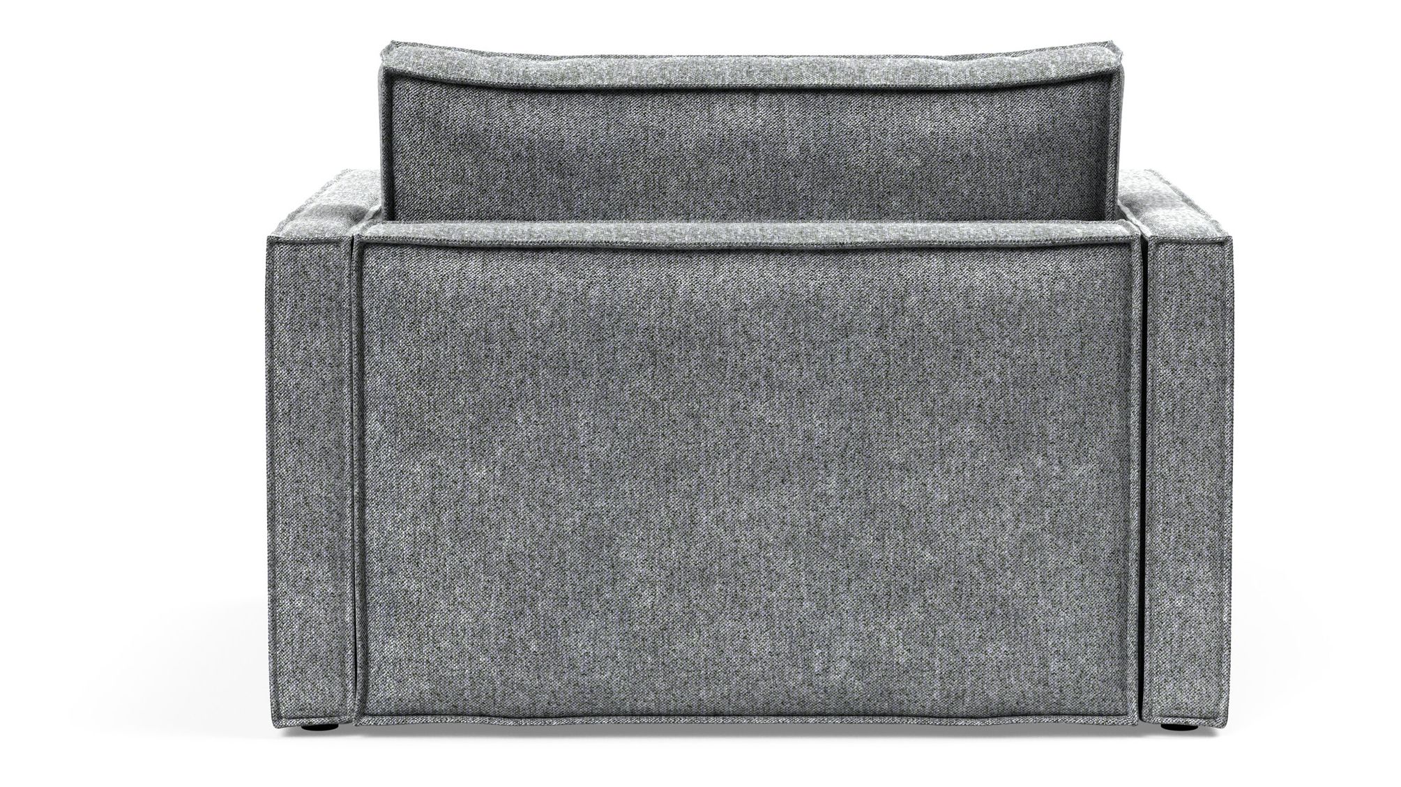 Newilla Storage Lounger Chair w/ Slim Arm Rests