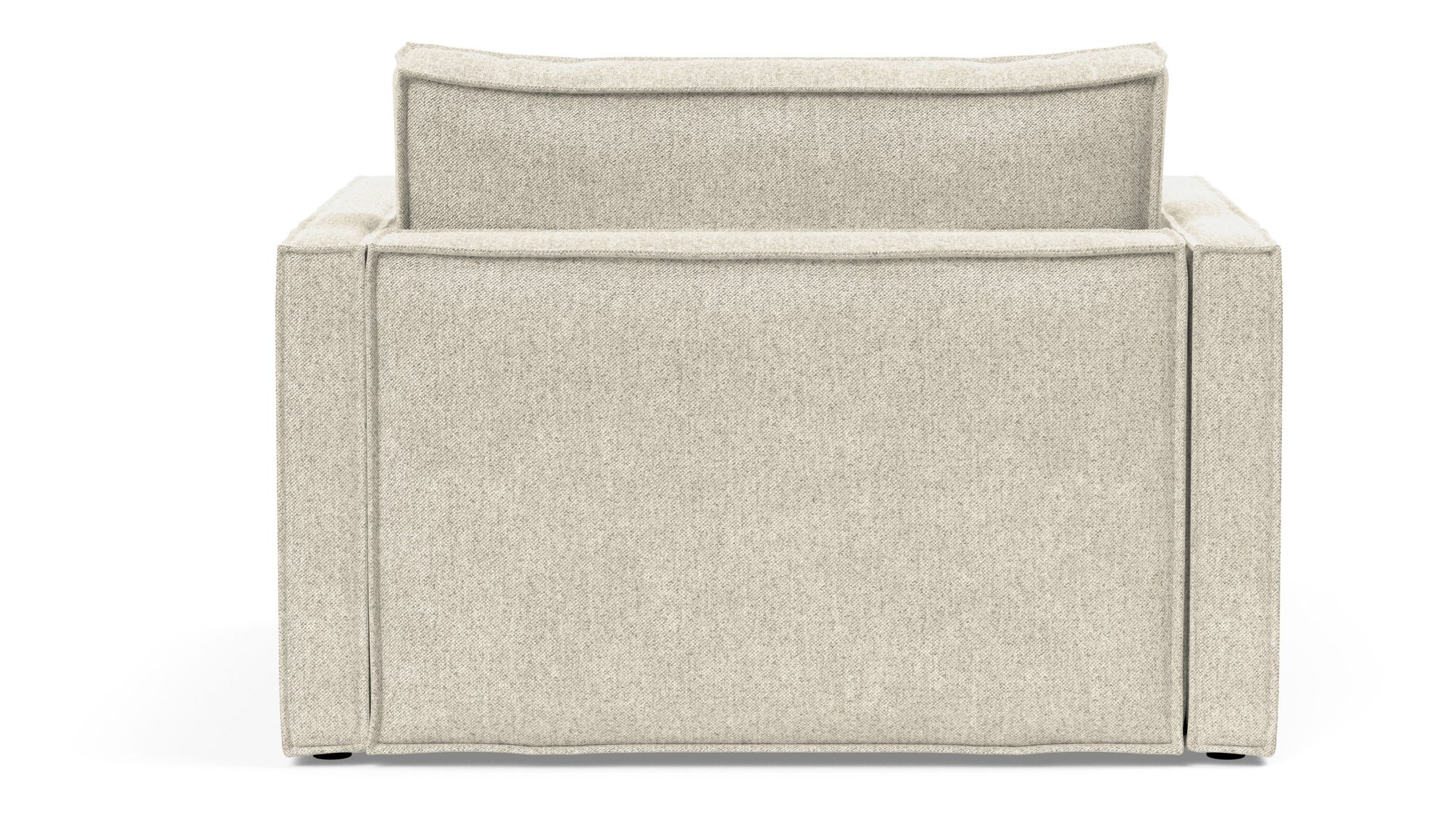 Newilla Storage Lounger Chair w/ Slim Arm Rests