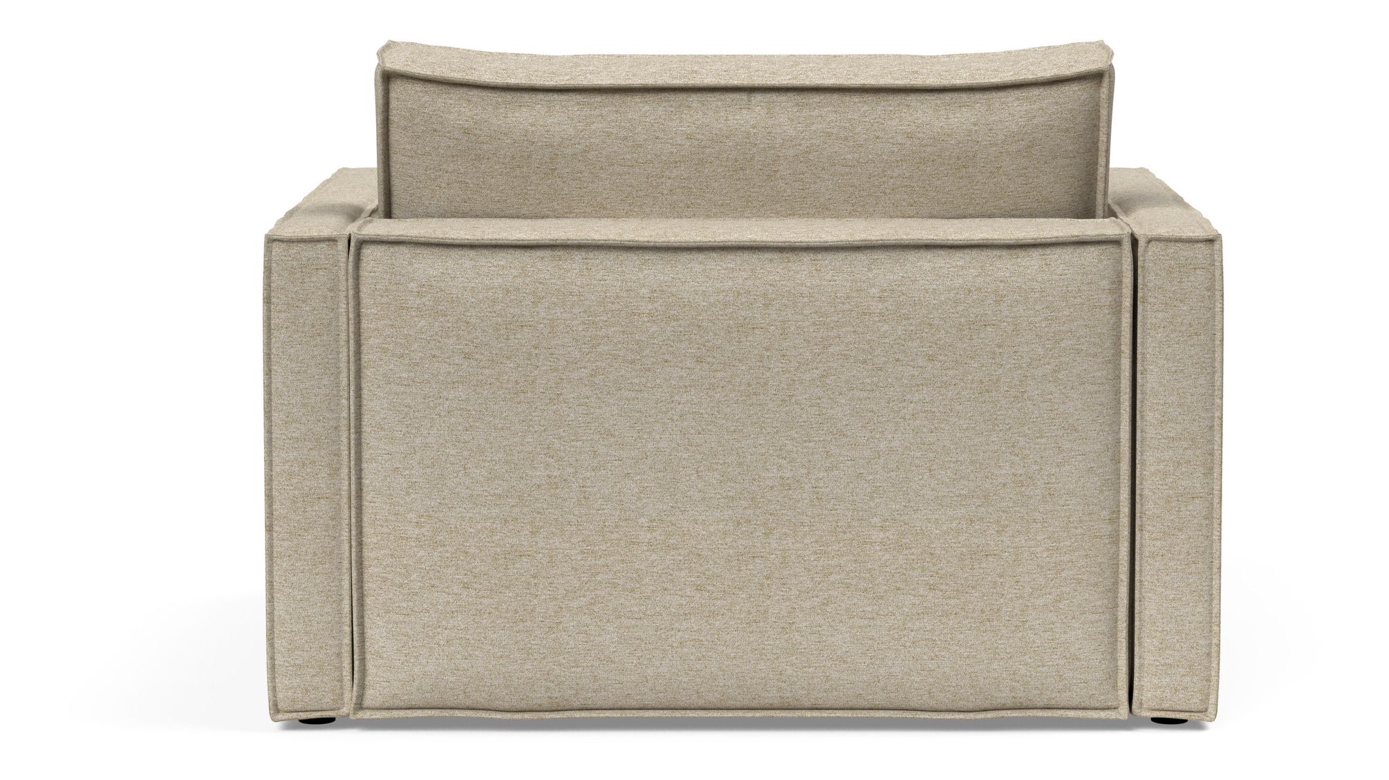 Newilla Storage Lounger Chair w/ Slim Arm Rests