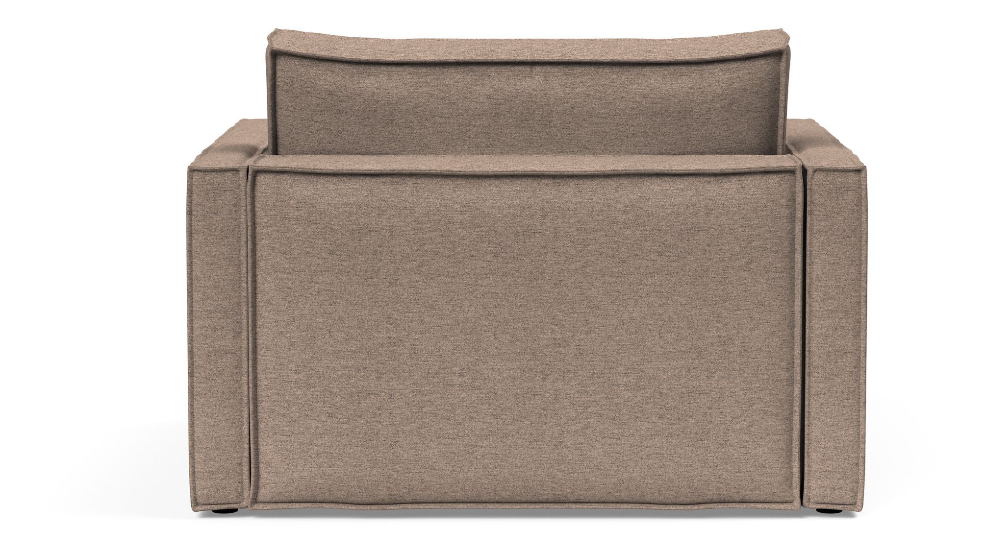 Newilla Storage Lounger Chair w/ Slim Arm Rests