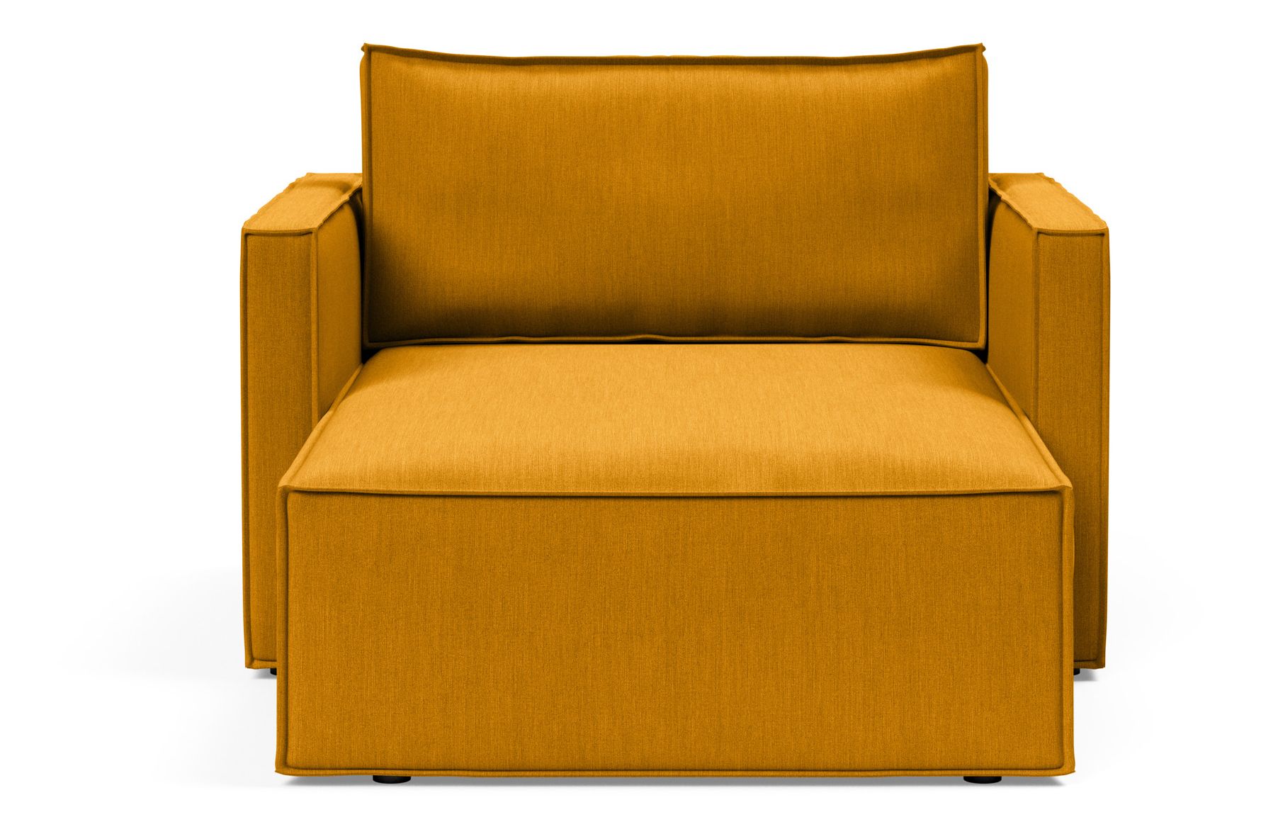 Newilla Storage Lounger Chair w/ Slim Arm Rests