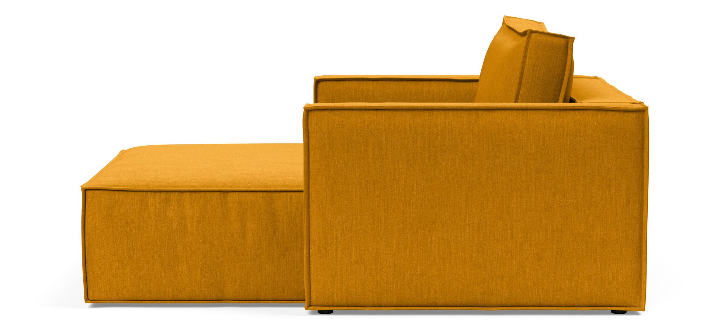 Newilla Storage Lounger Chair w/ Slim Arm Rests
