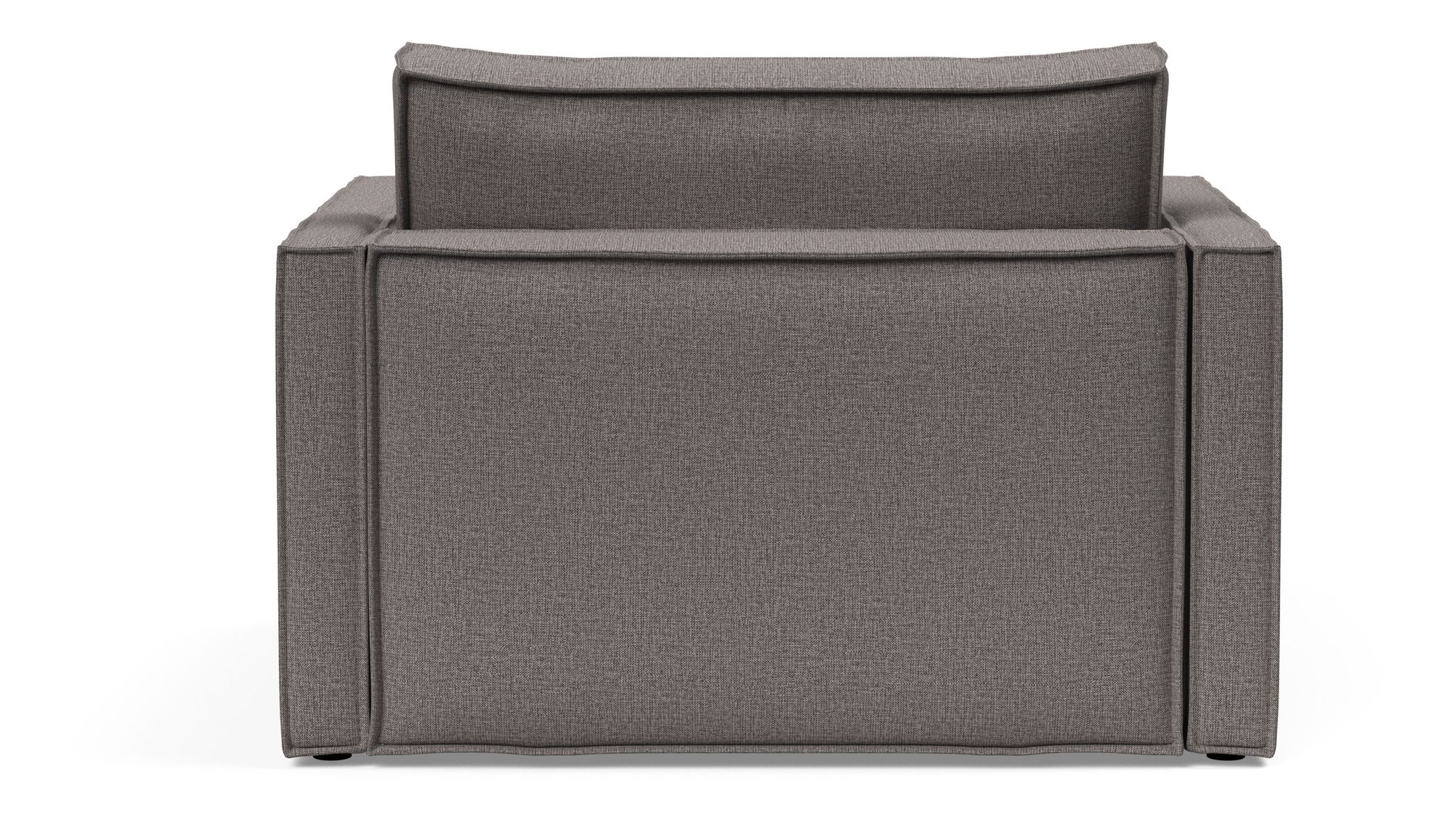 Newilla Storage Lounger Chair w/ Slim Arm Rests