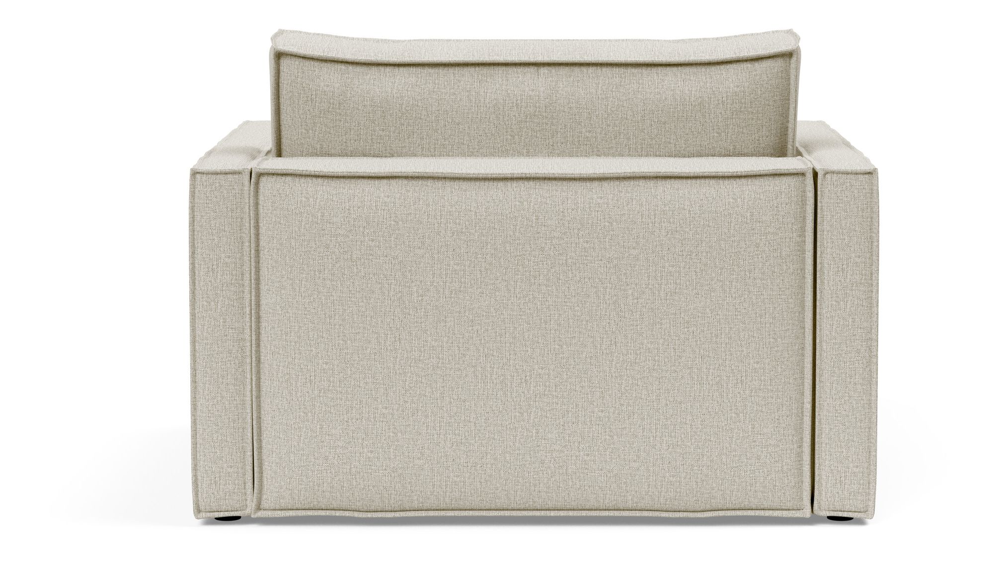 Newilla Storage Lounger Chair w/ Slim Arm Rests