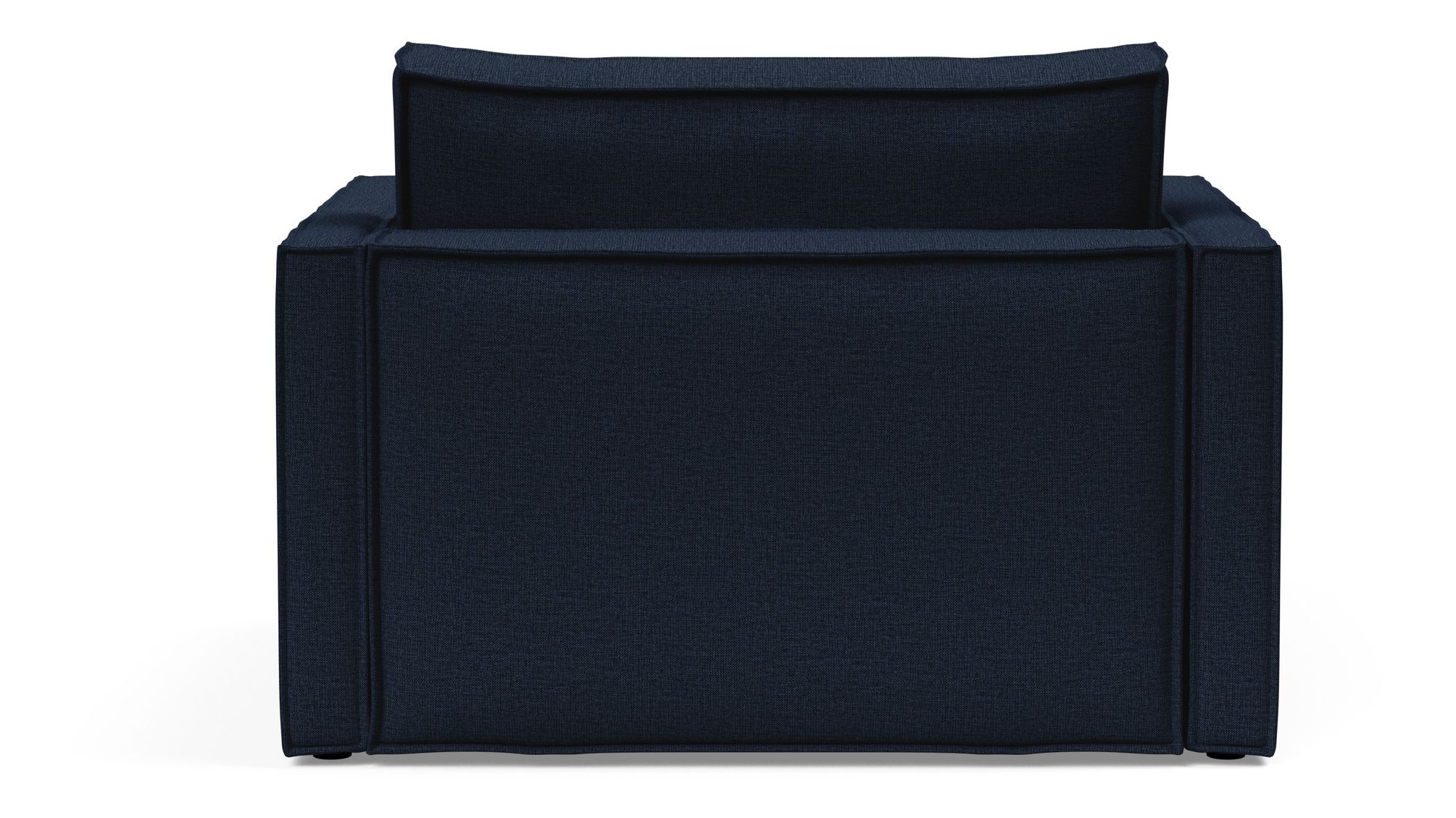 Newilla Storage Lounger Chair w/ Slim Arm Rests