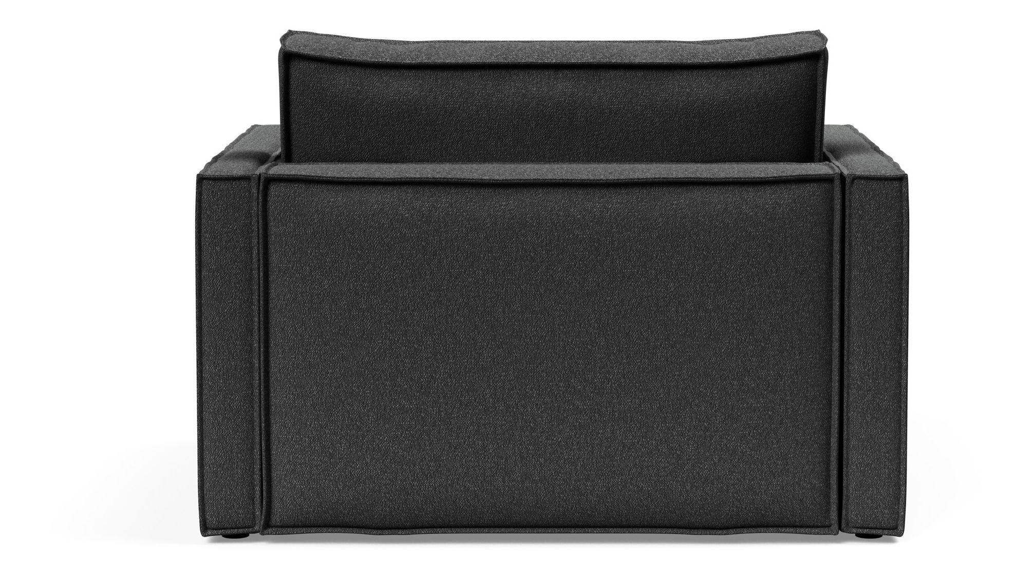 Newilla Storage Lounger Chair w/ Slim Arm Rests
