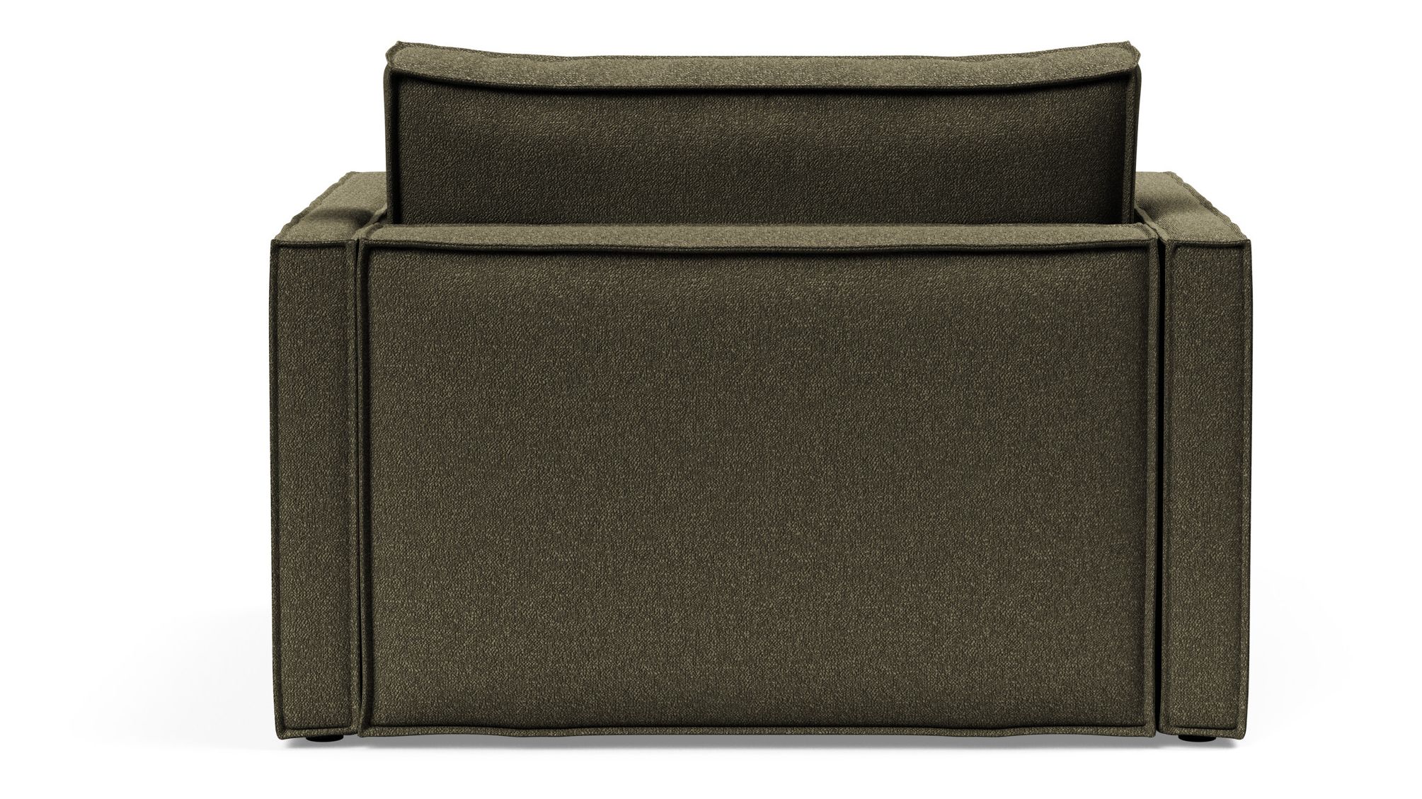 Newilla Storage Lounger Chair w/ Slim Arm Rests
