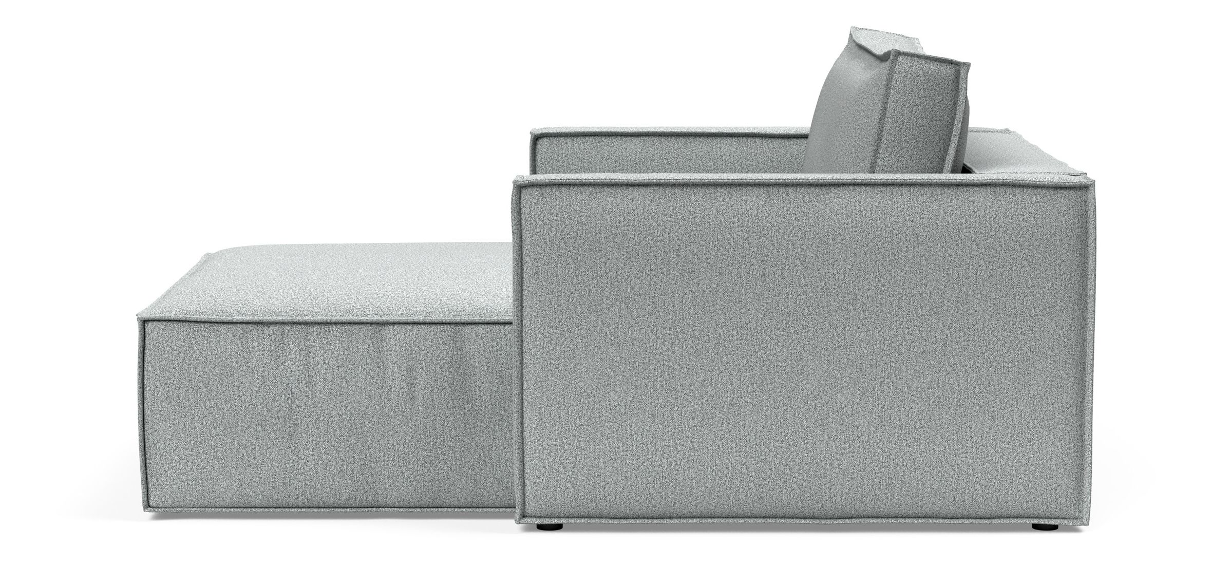 Newilla Storage Lounger Chair w/ Slim Arm Rests