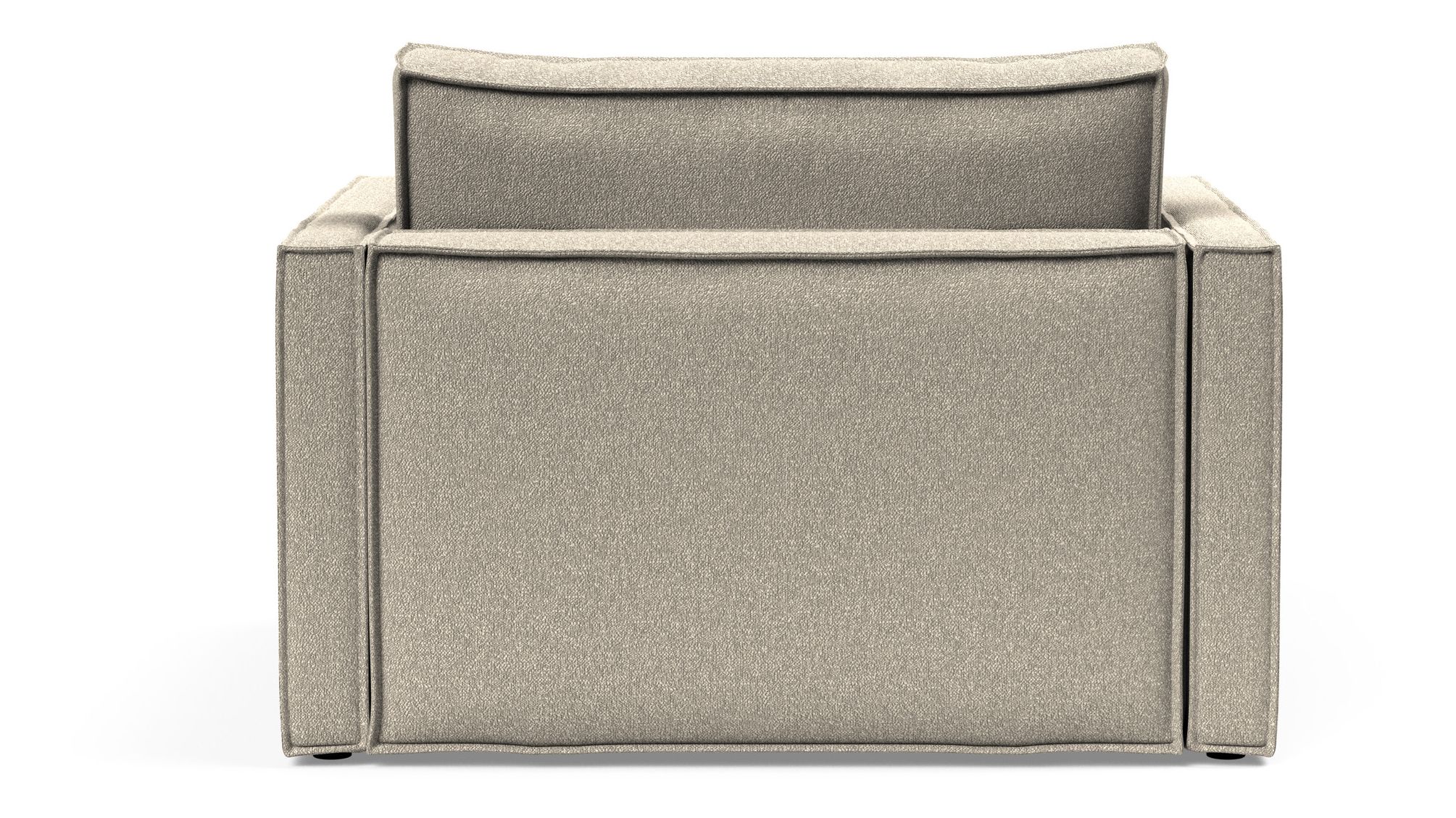 Newilla Storage Lounger Chair w/ Slim Arm Rests