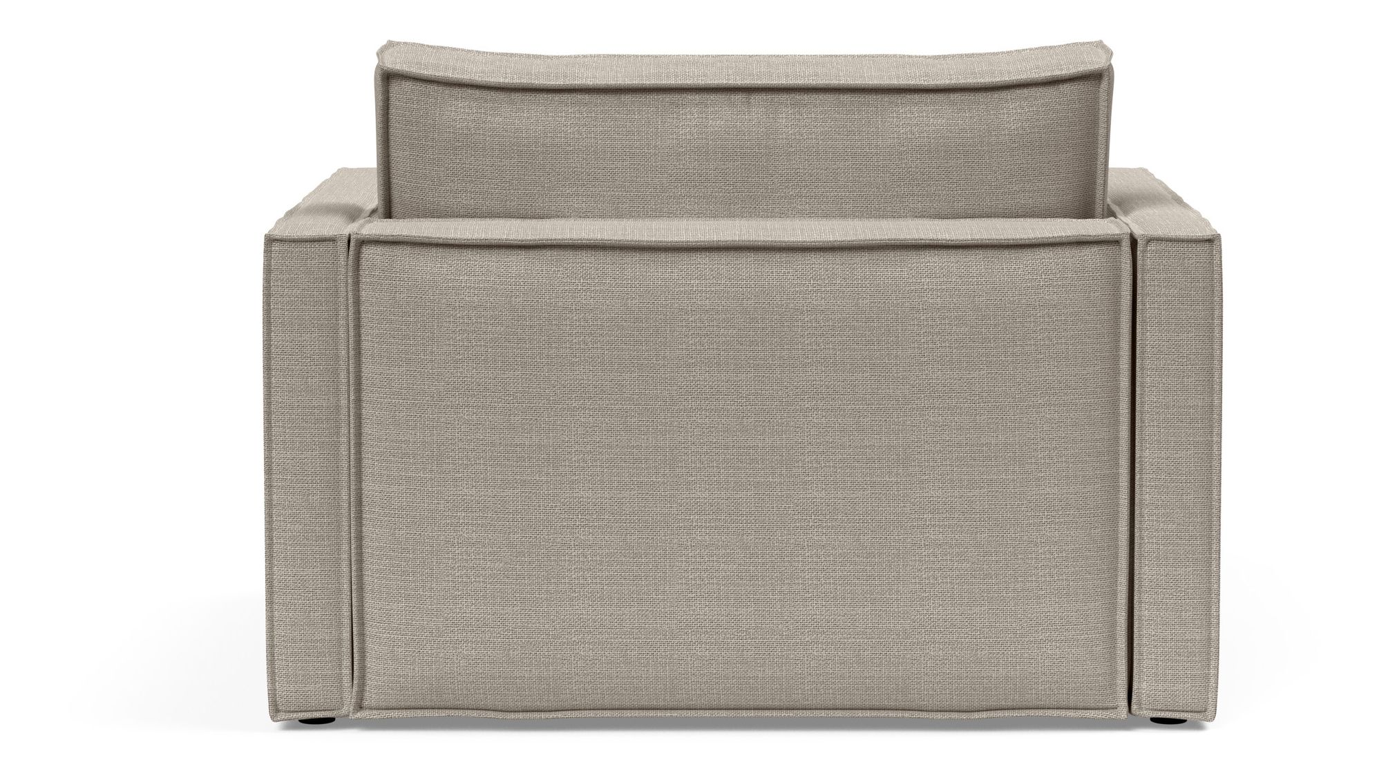 Newilla Storage Lounger Chair w/ Slim Arm Rests