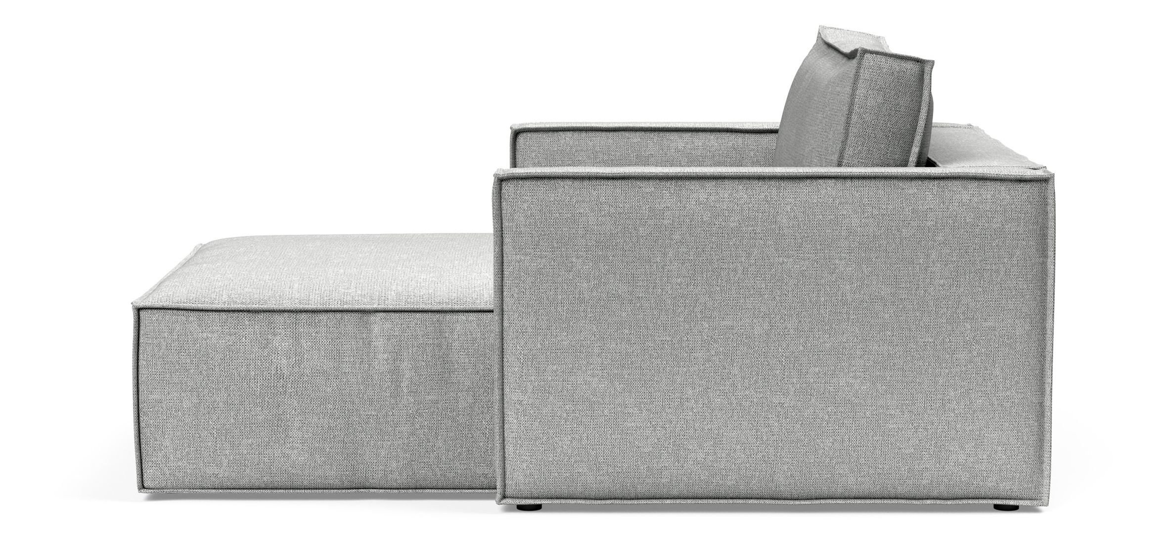 Newilla Storage Lounger Chair w/ Slim Arm Rests