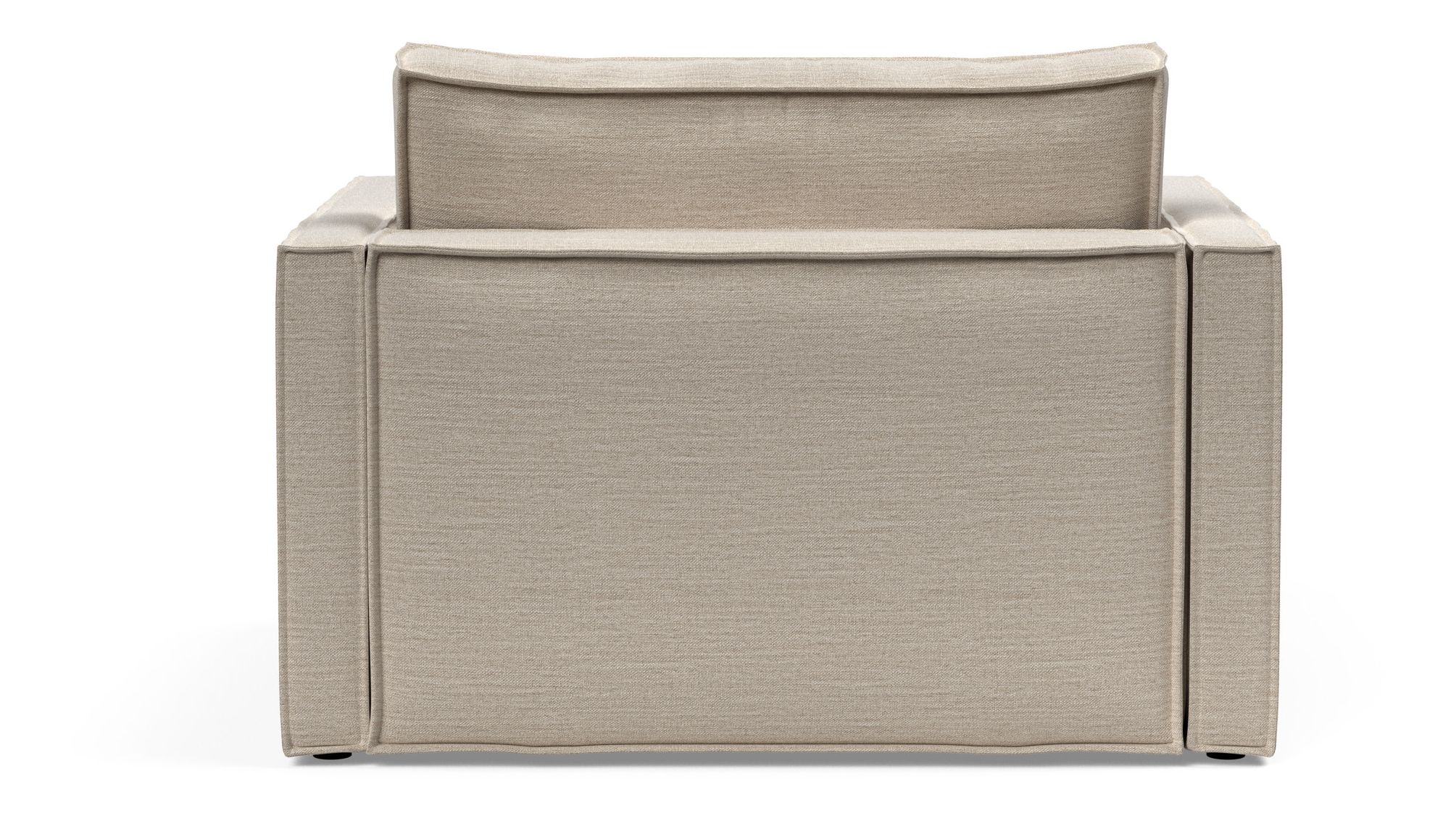 Newilla Storage Lounger Chair w/ Slim Arm Rests