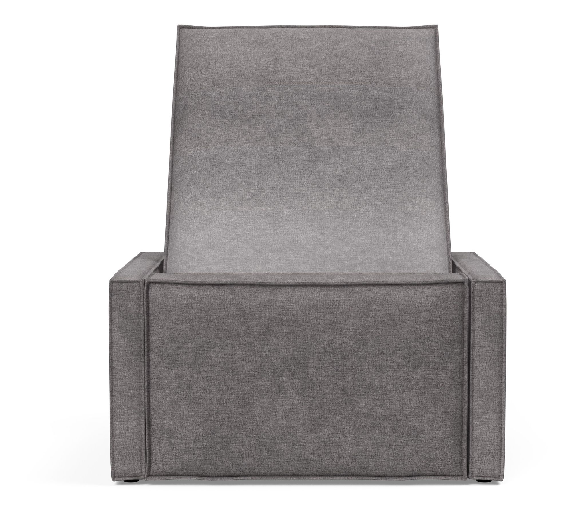 Newilla Storage Lounger Chair w/ Slim Arm Rests