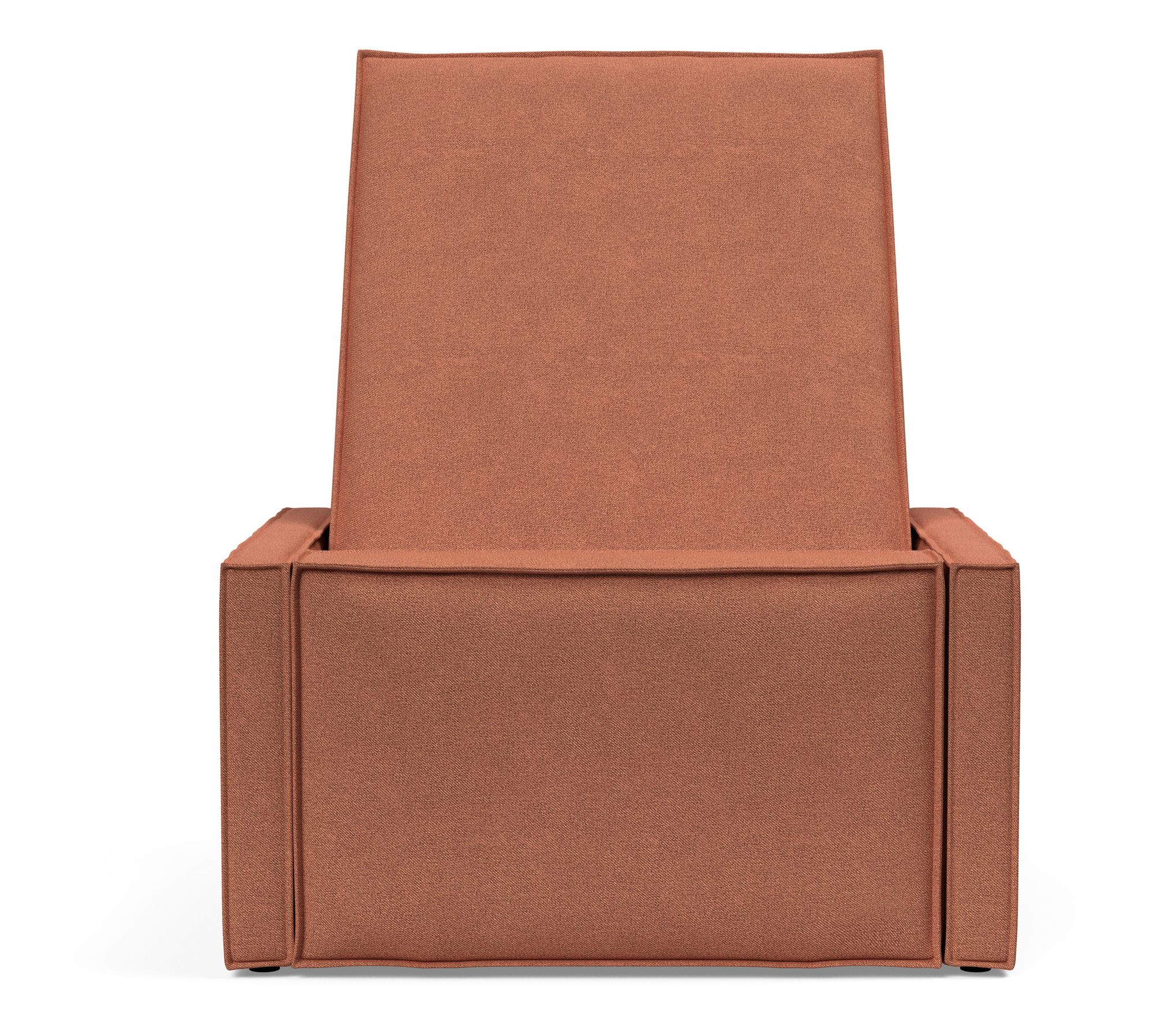 Newilla Storage Lounger Chair w/ Slim Arm Rests