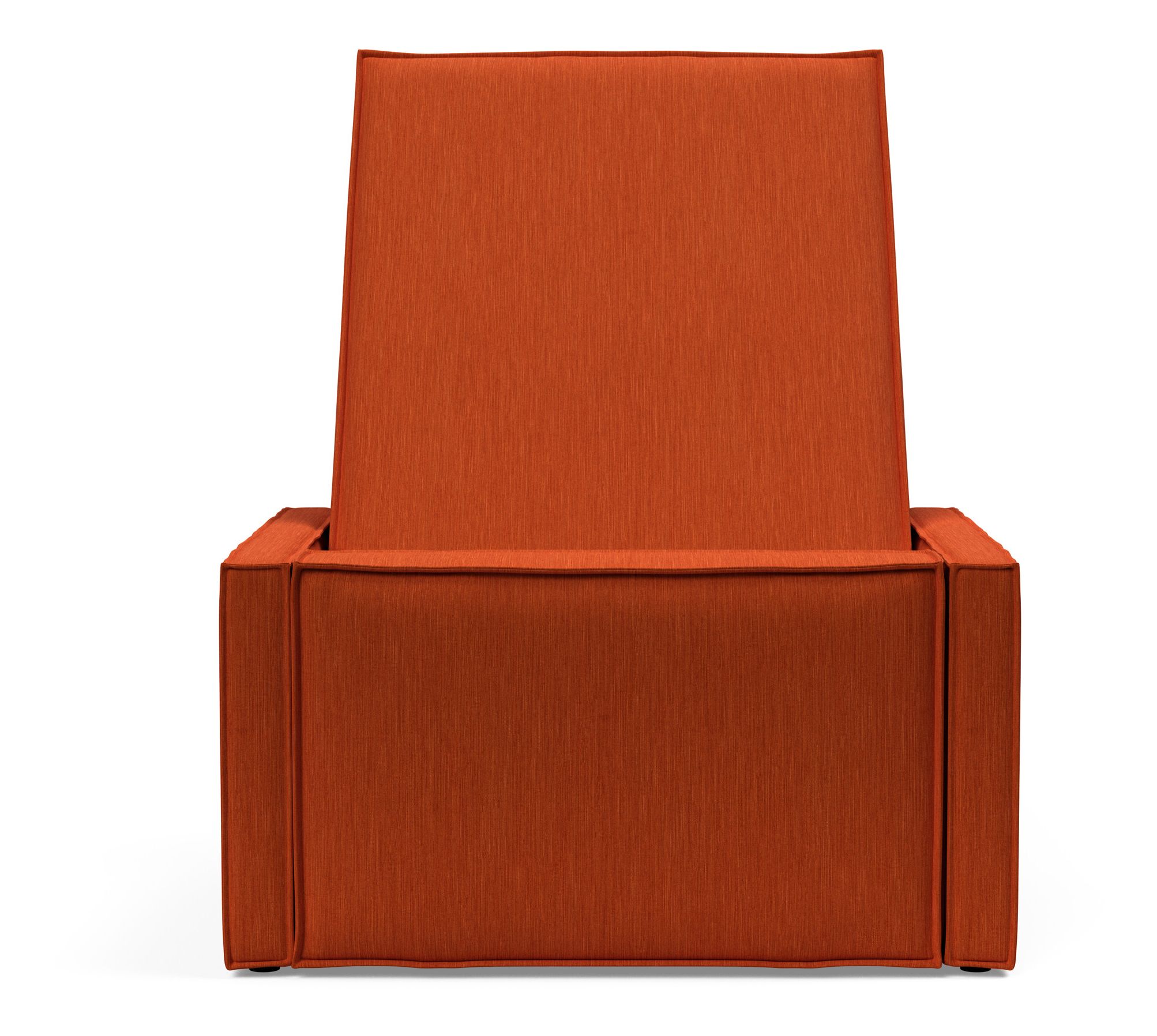 Newilla Storage Lounger Chair w/ Slim Arm Rests