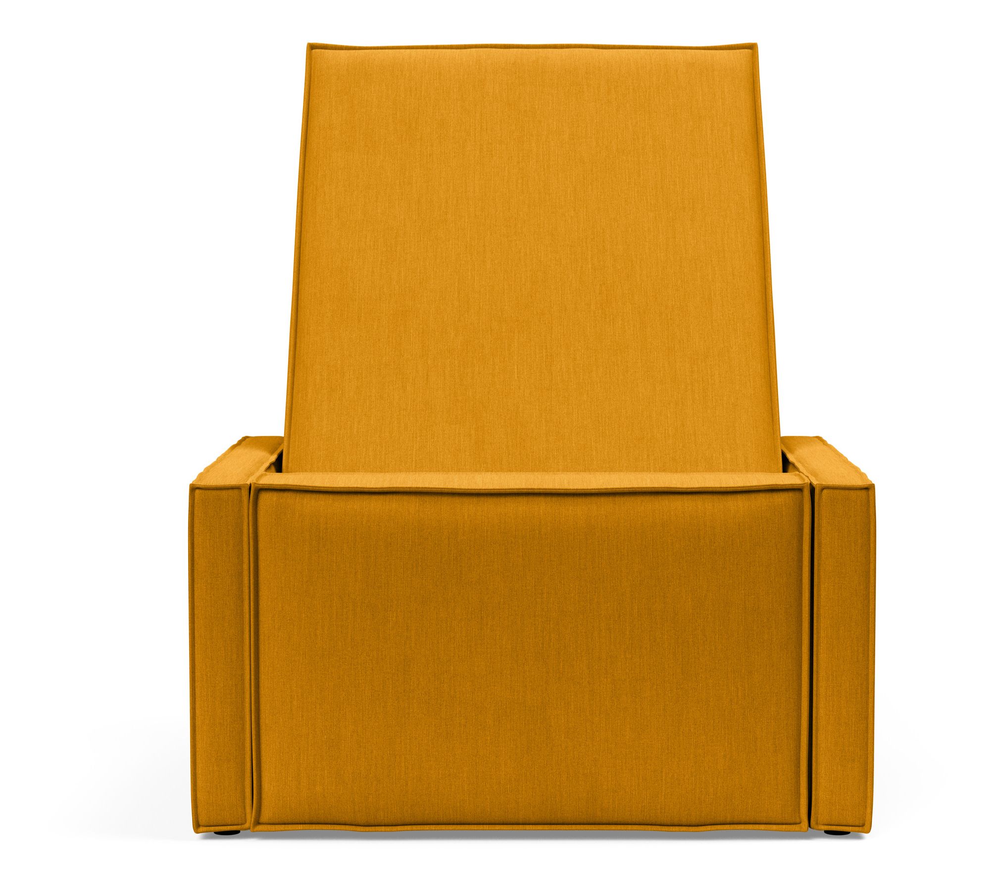 Newilla Storage Lounger Chair w/ Slim Arm Rests