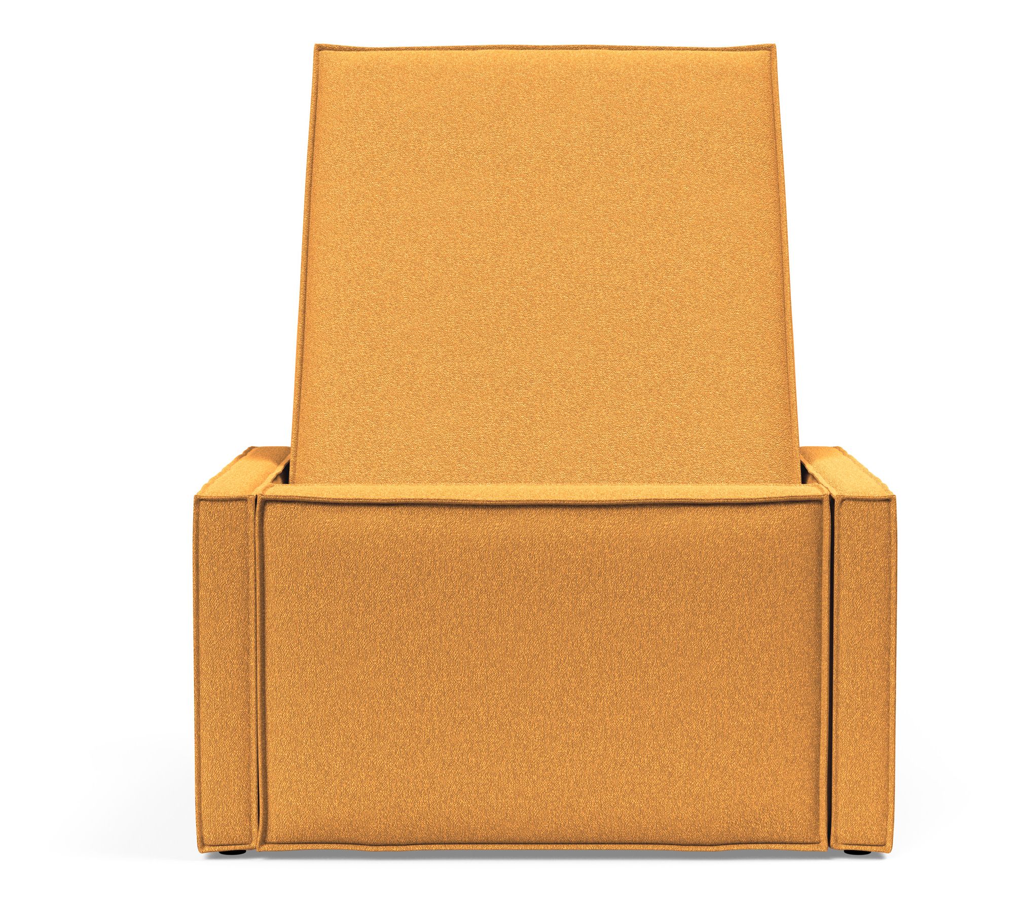 Newilla Storage Lounger Chair w/ Slim Arm Rests