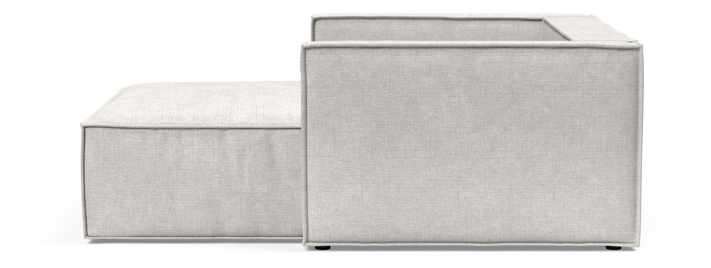 Newilla Storage Lounger Chair w/ Slim Arm Rests