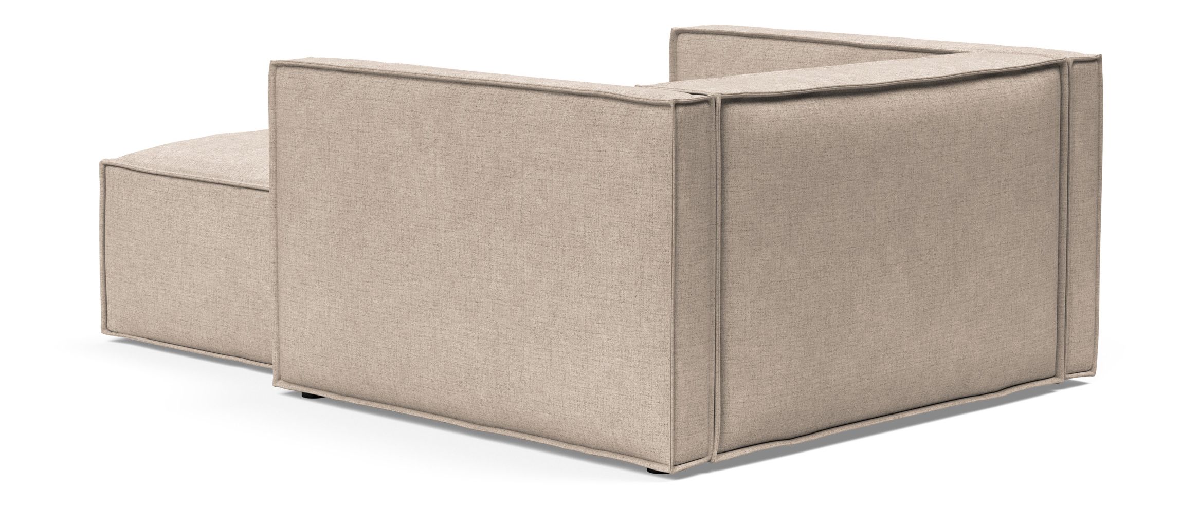 Newilla Storage Lounger Chair w/ Slim Arm Rests