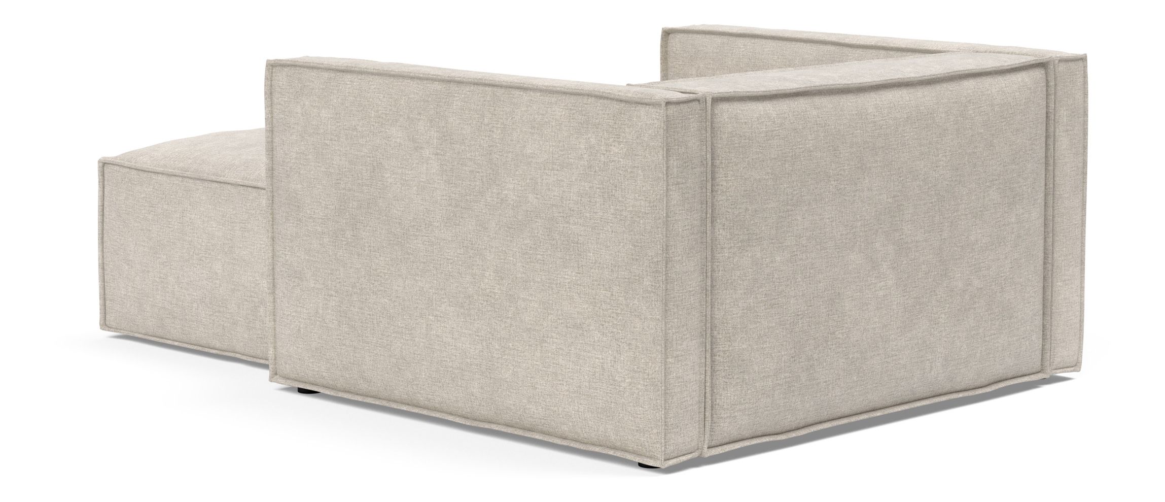 Newilla Storage Lounger Chair w/ Slim Arm Rests