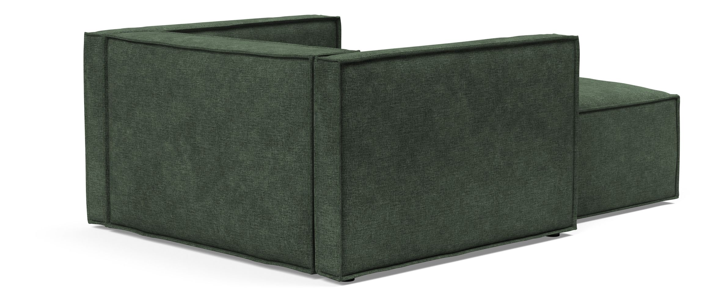 Newilla Storage Lounger Chair w/ Slim Arm Rests