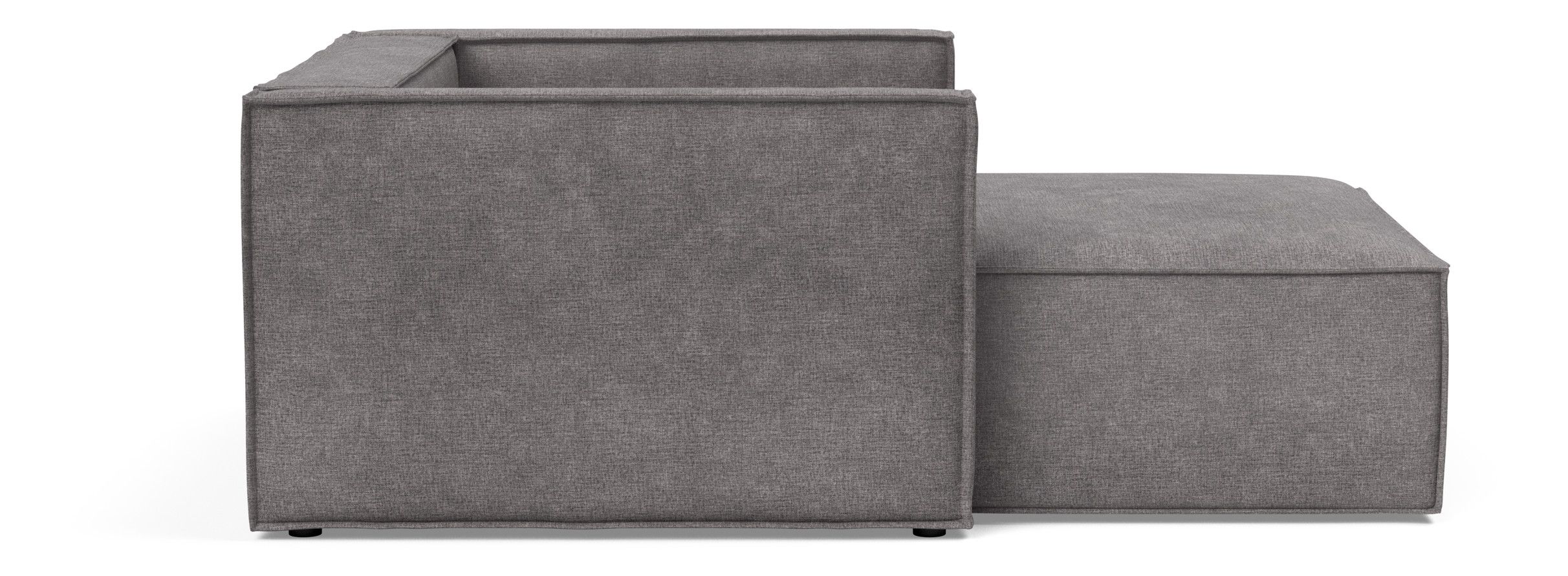Newilla Storage Lounger Chair w/ Slim Arm Rests