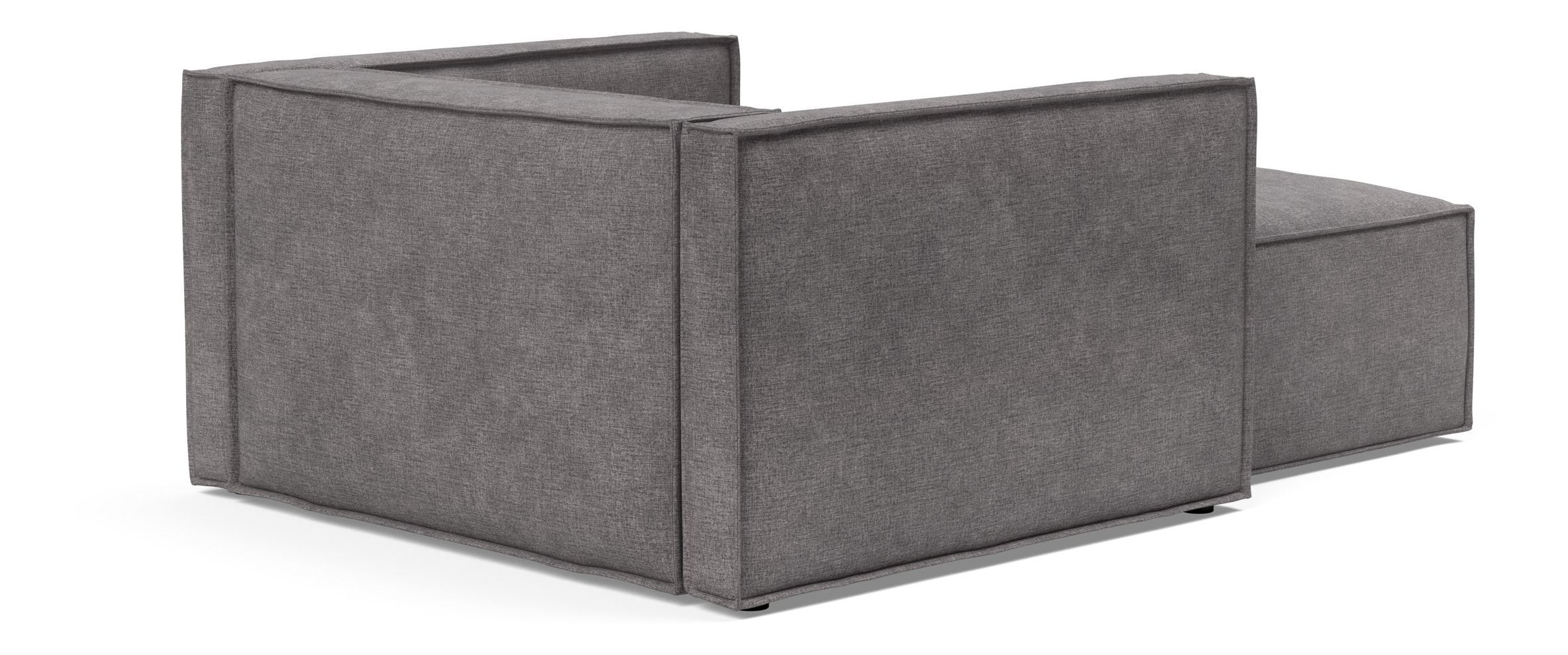 Newilla Storage Lounger Chair w/ Slim Arm Rests